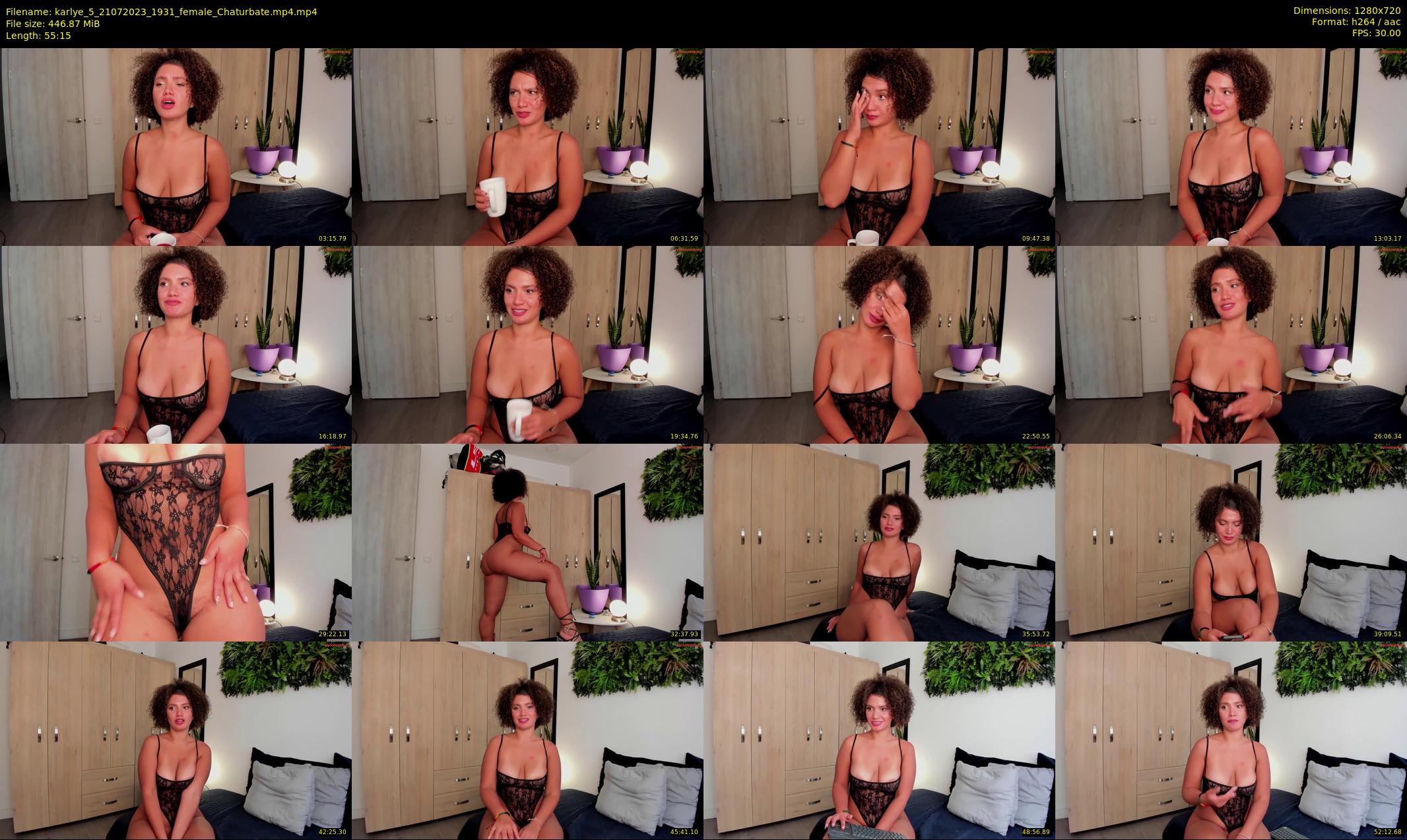 karlye_5 — 56 minute Chaturbate female cam show recording, 720p, Jul 21, 2023