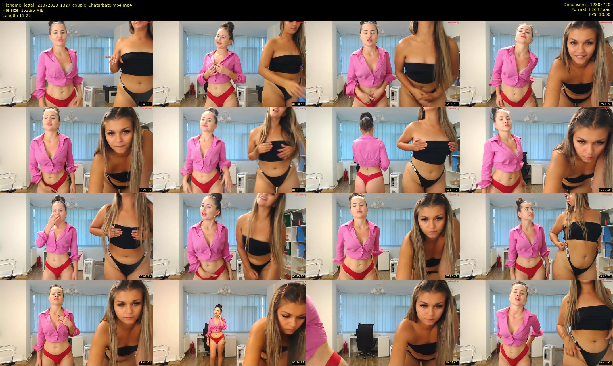 lettali — 12 minute Chaturbate female cam show recording, 720p, Jul 21, 2023