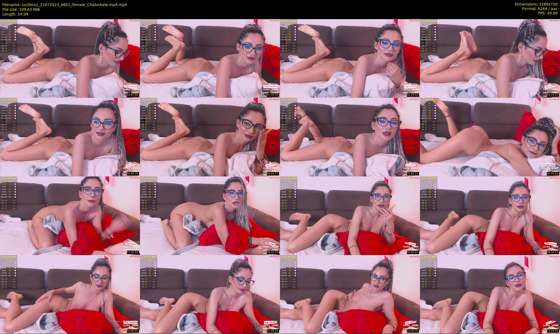 lucifera1 — 15 minute Chaturbate female cam show recording, 720p, Jul 21, 2023