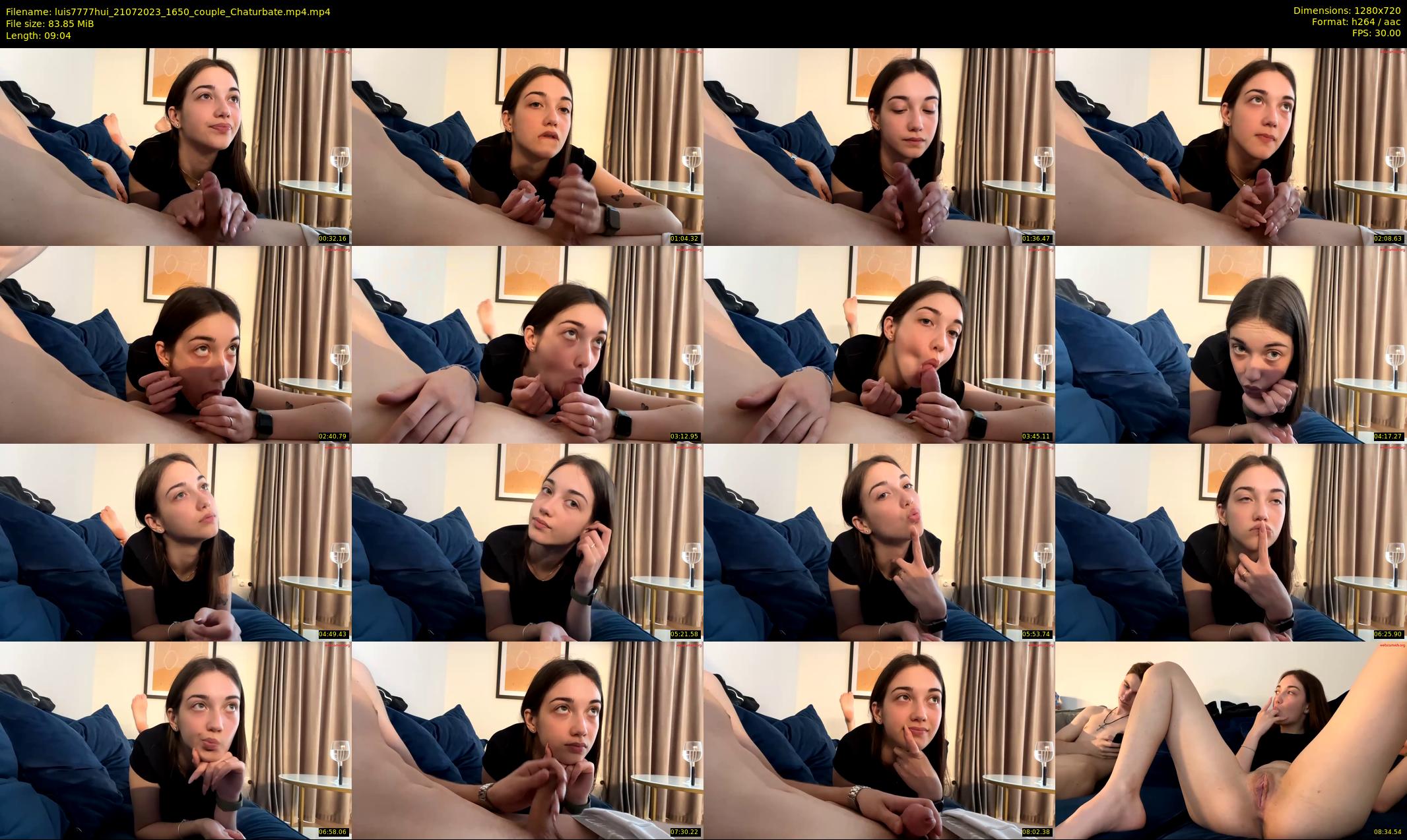 luis7777hui — 10 minute Chaturbate couple cam show recording, 720p, Jul 21, 2023