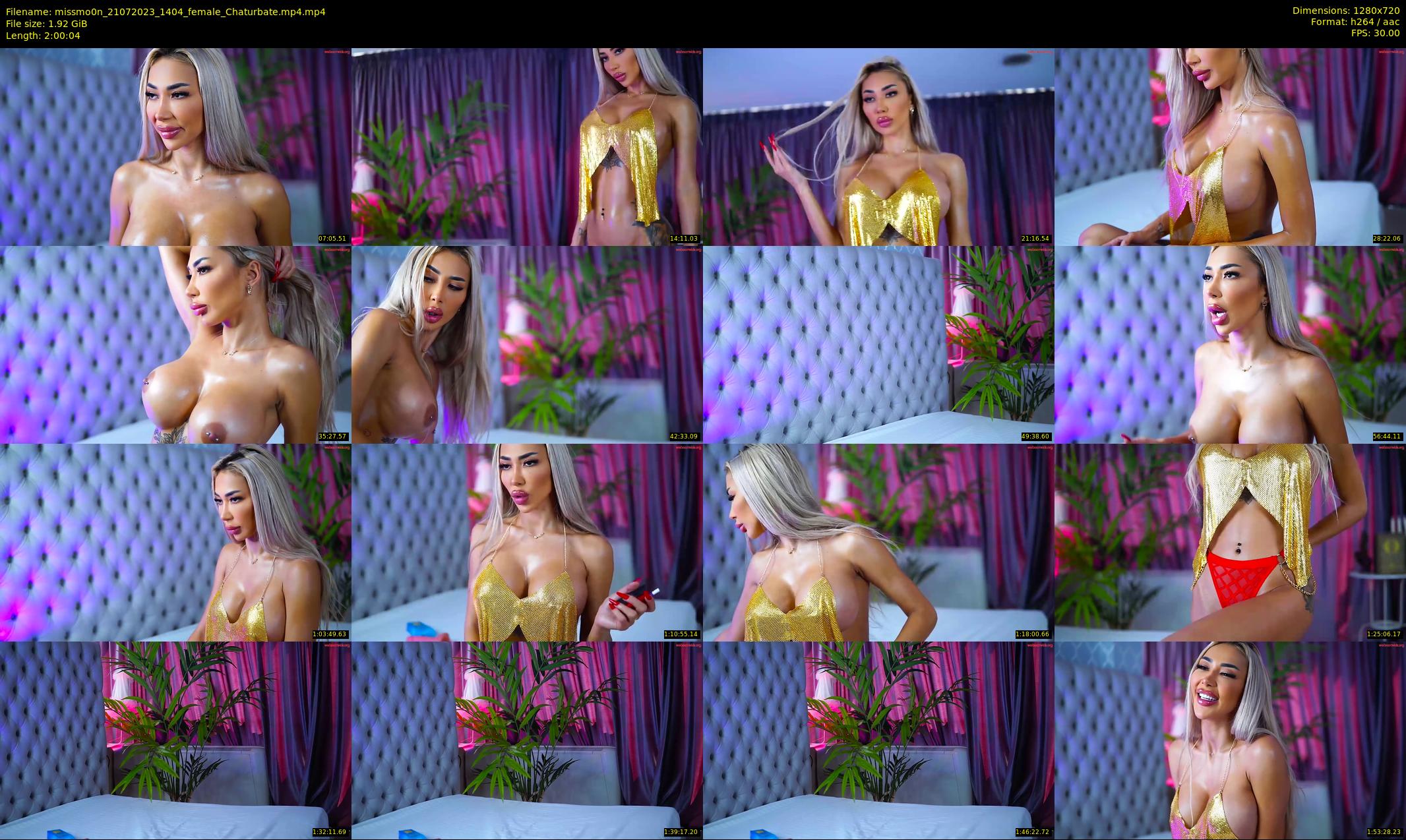 missmo0n — 121 minute Chaturbate female cam show recording, 720p, Jul 21, 2023