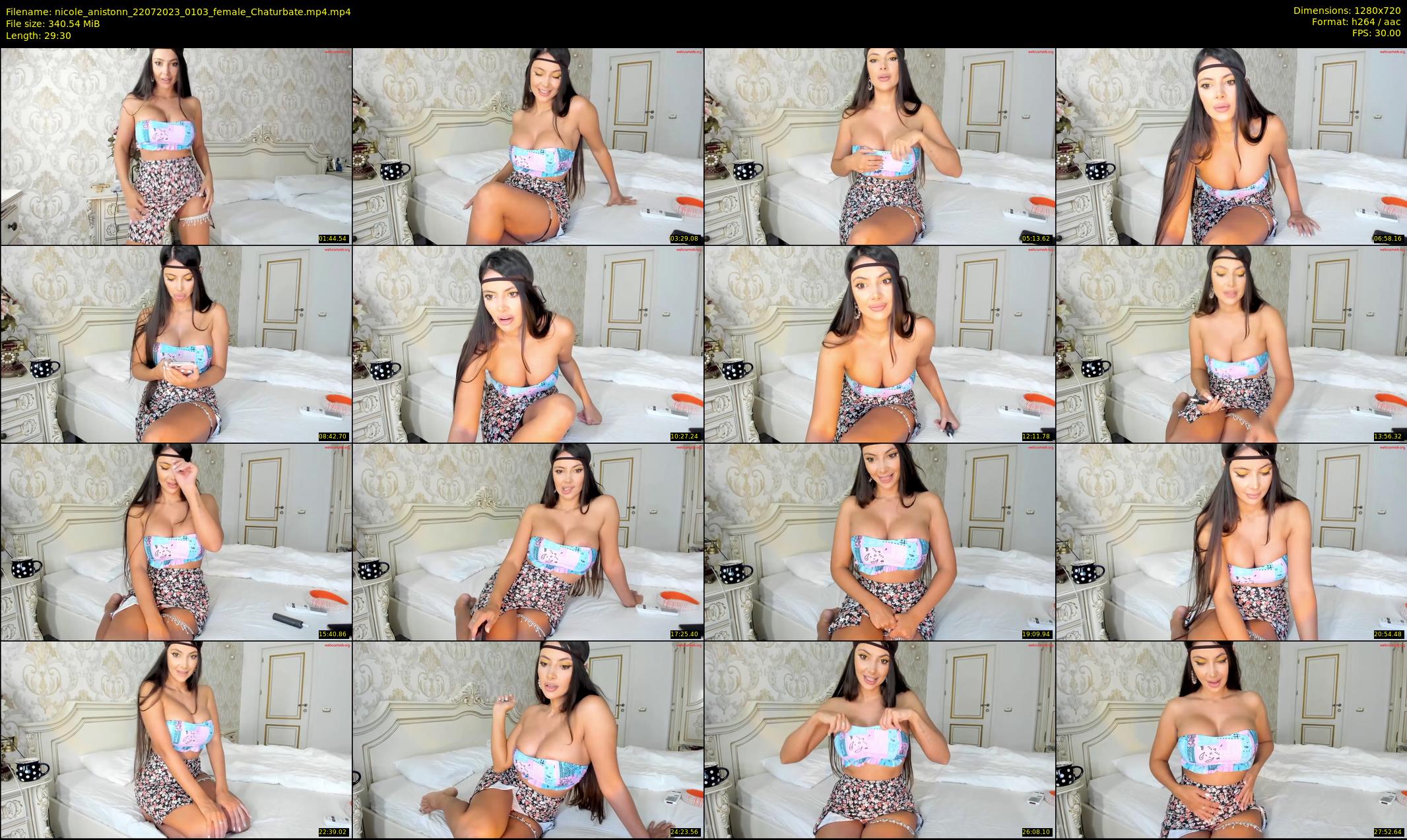 nicole_anistonn — 30 minute Chaturbate female cam show recording, 720p, Jul 22, 2023
