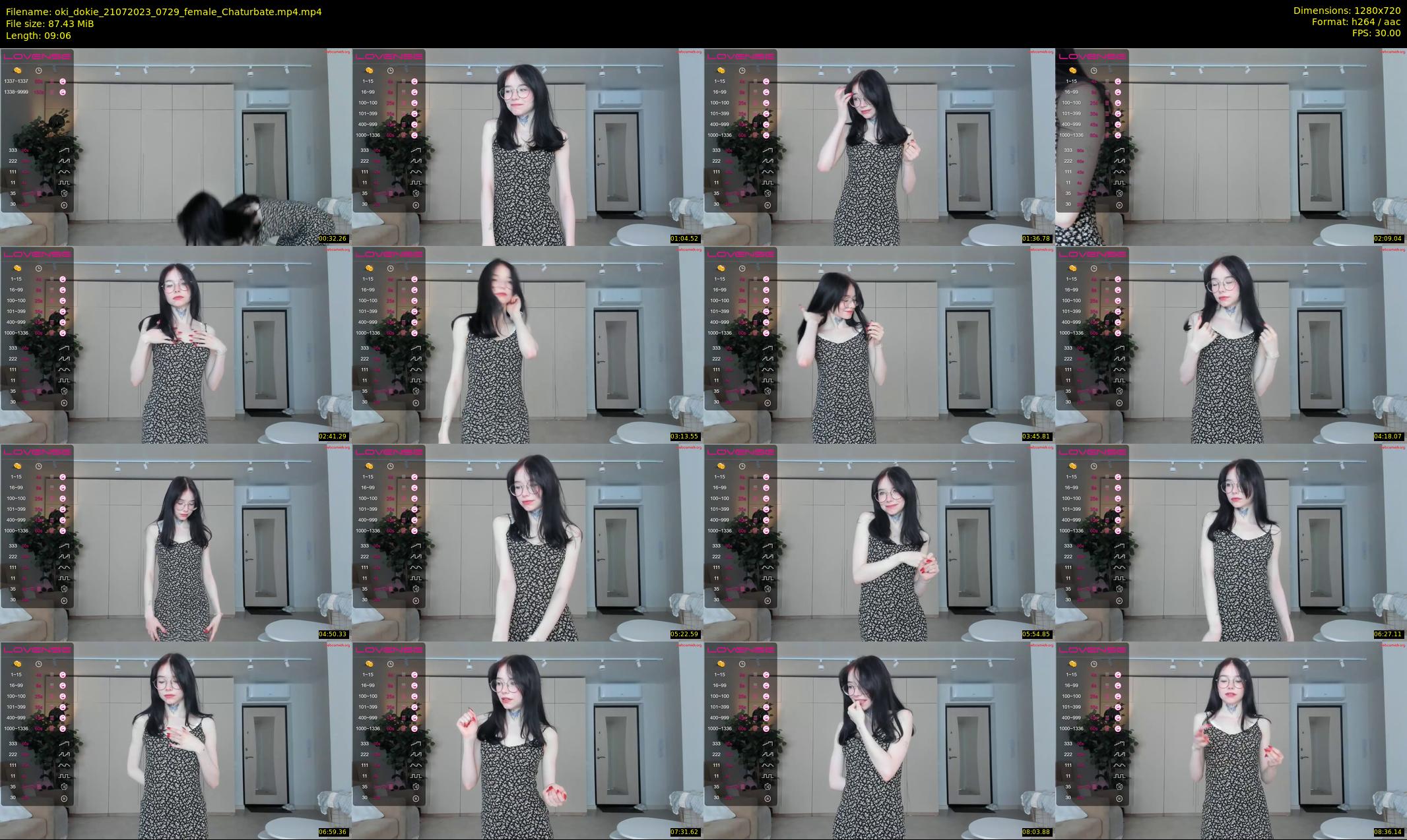 oki_dokie — 10 minute Chaturbate female cam show recording, 720p, Jul 21, 2023