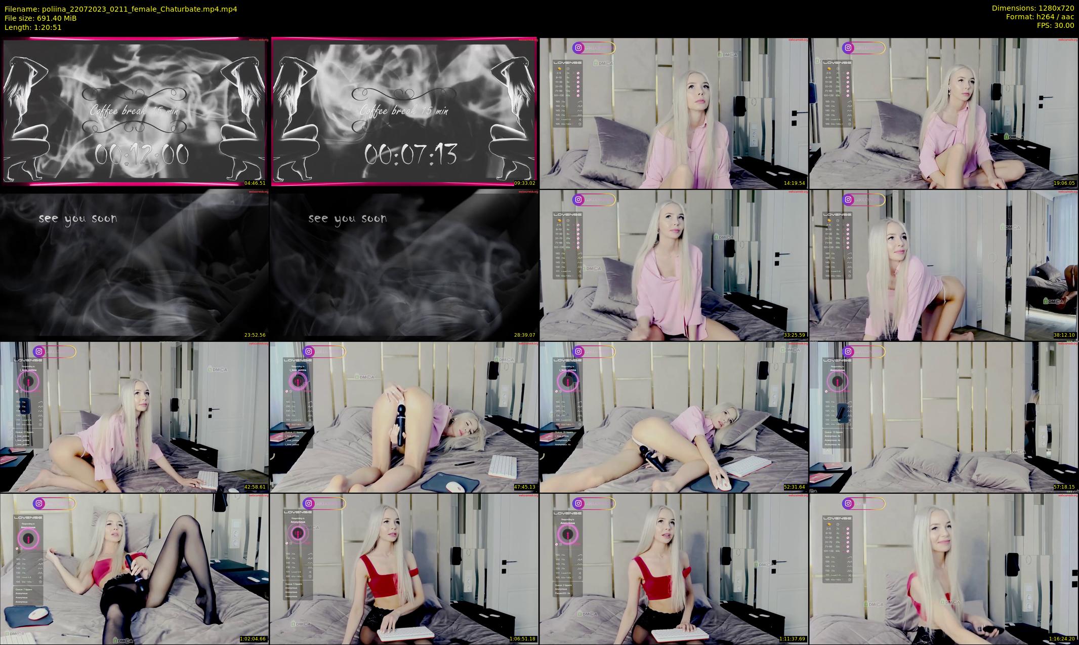 poliina — 81 minute Chaturbate female cam show recording, 720p, Jul 22, 2023