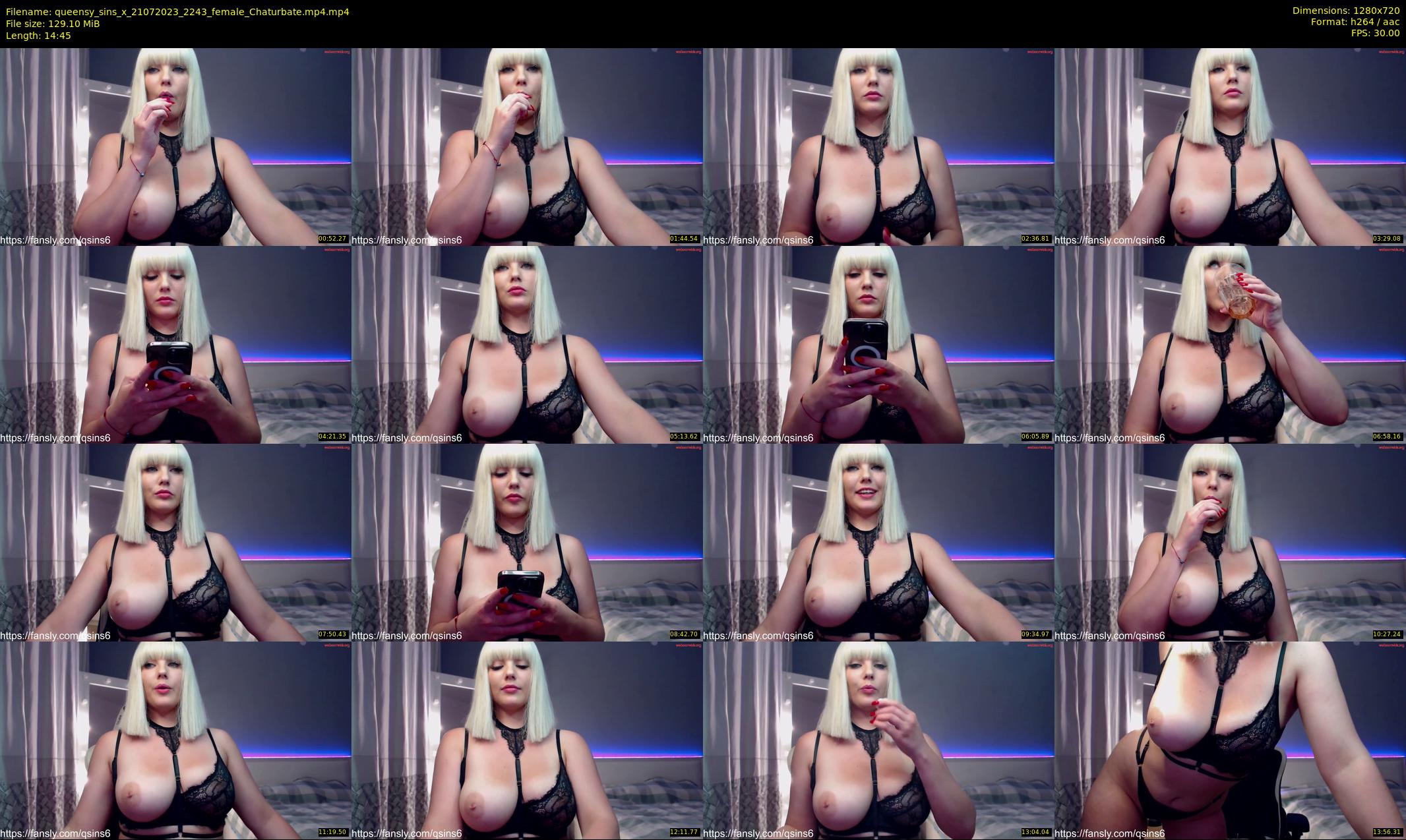 queensy_sins_x — 15 minute Chaturbate female cam show recording, 720p, Jul 21, 2023