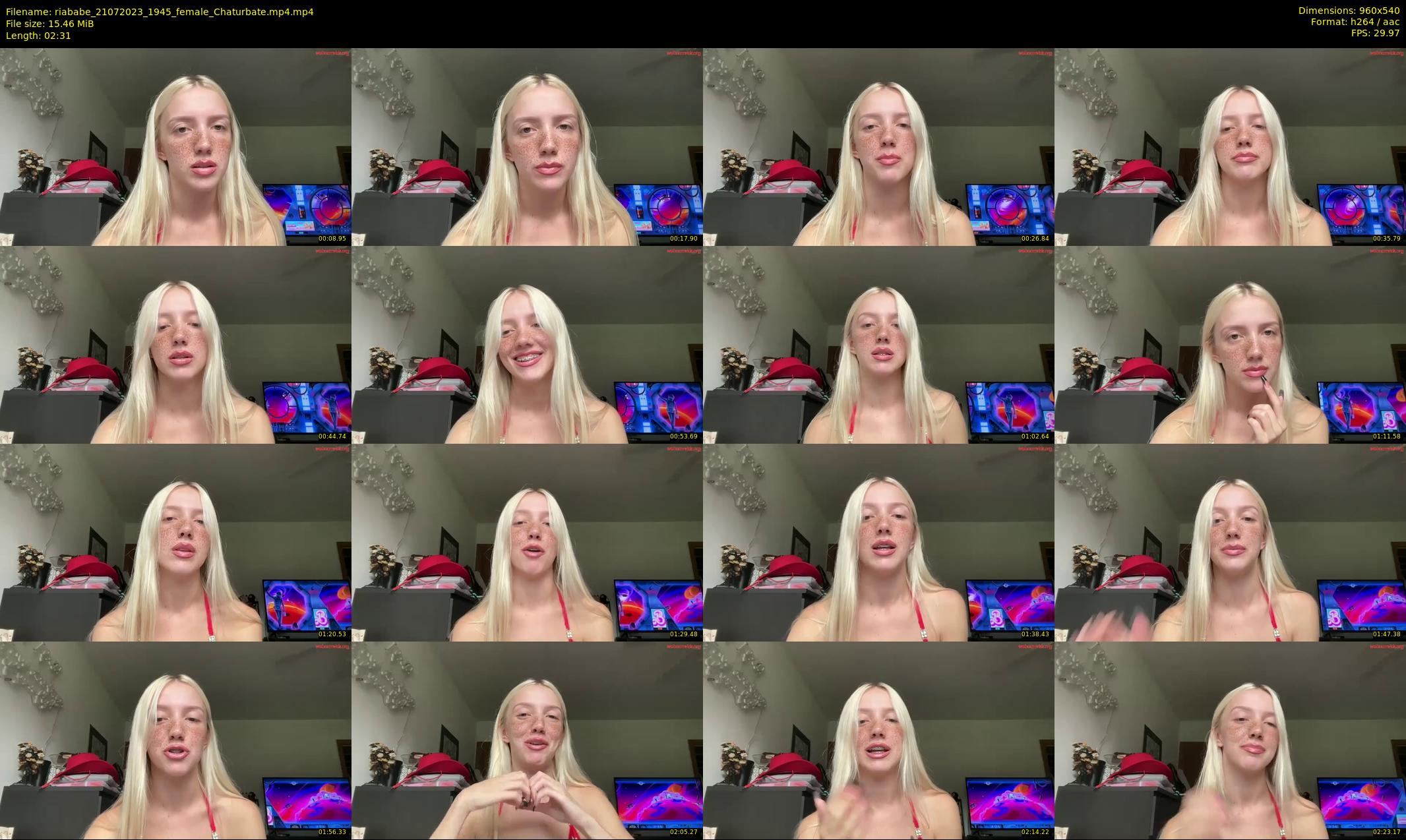 riababe — 3 minute Chaturbate female cam show recording, 480p, Jul 21, 2023