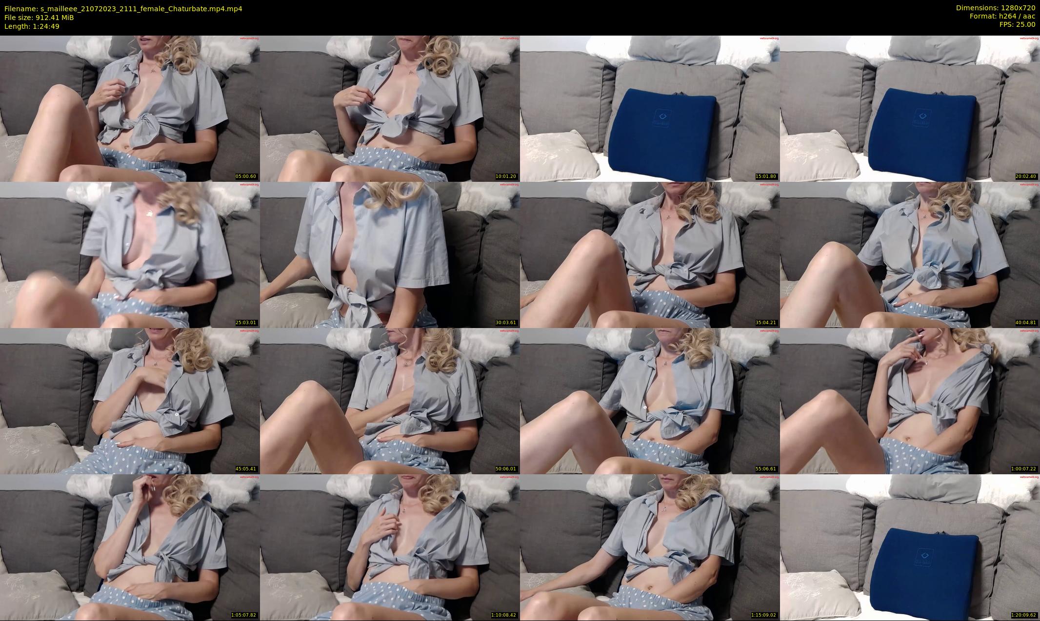 s_mailleee — 85 minute Chaturbate female cam show recording, 720p, Jul 21, 2023