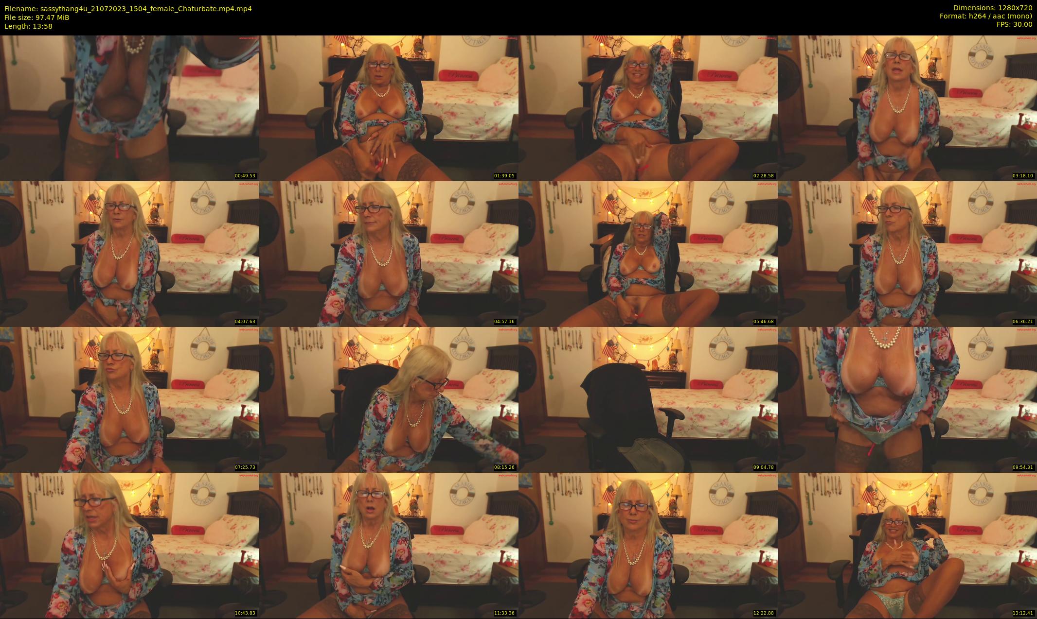 sassythang4u — 14 minute Chaturbate female cam show recording, 720p, Jul 21, 2023