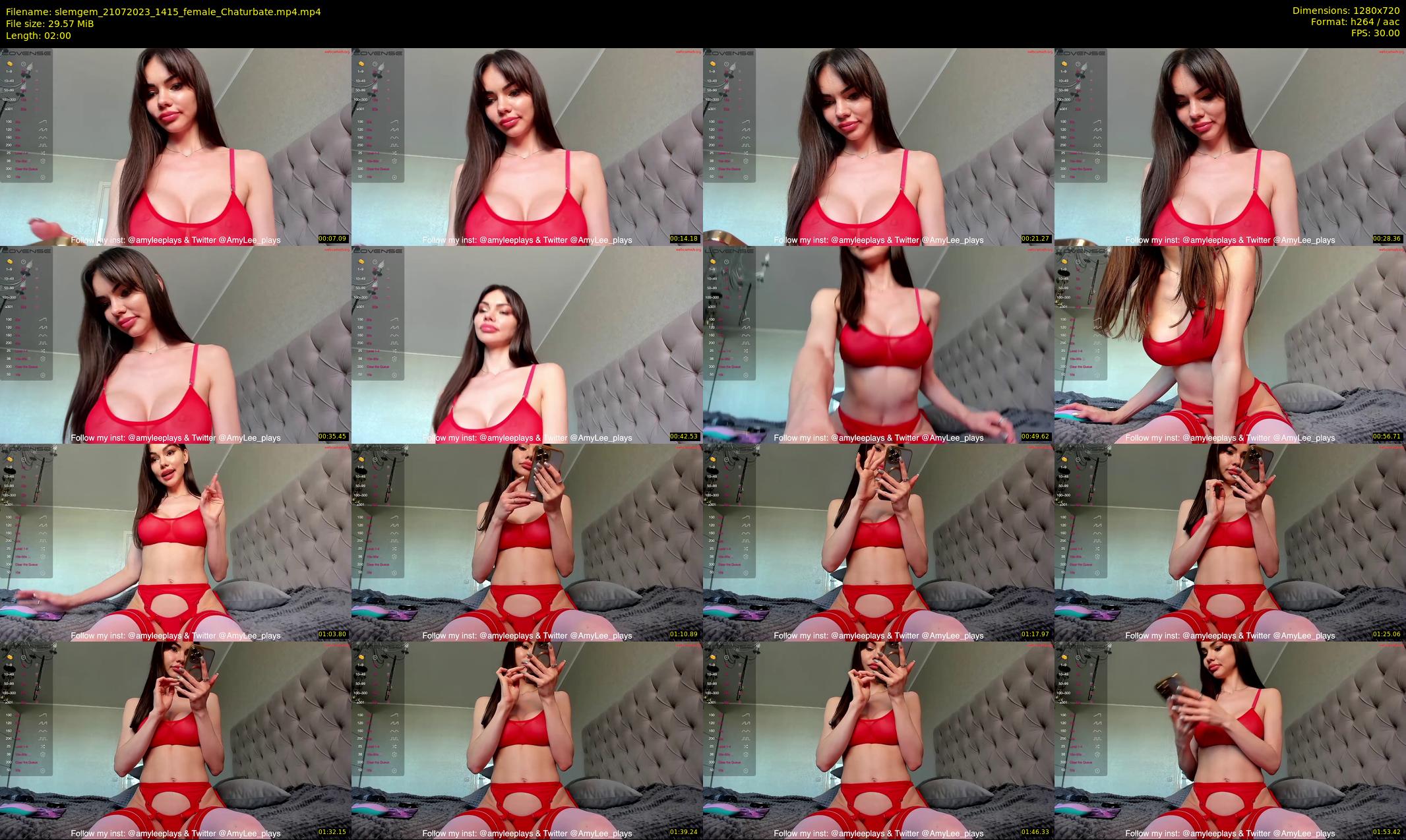 slemgem — 2 minute Chaturbate couple cam show recording, 720p, Jul 21, 2023