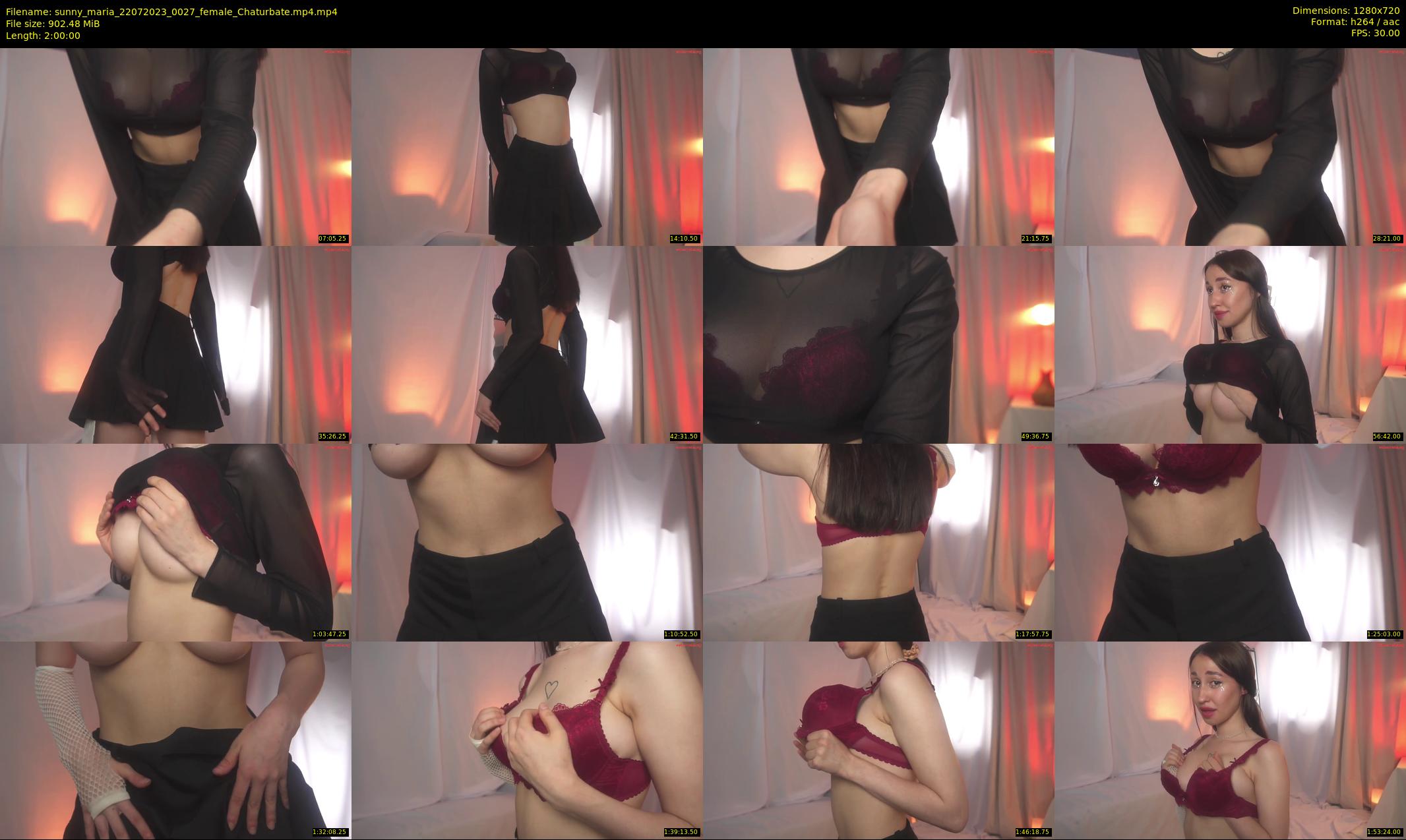 sunny_maria — 120 minute Chaturbate female cam show recording, 720p, Jul 22, 2023