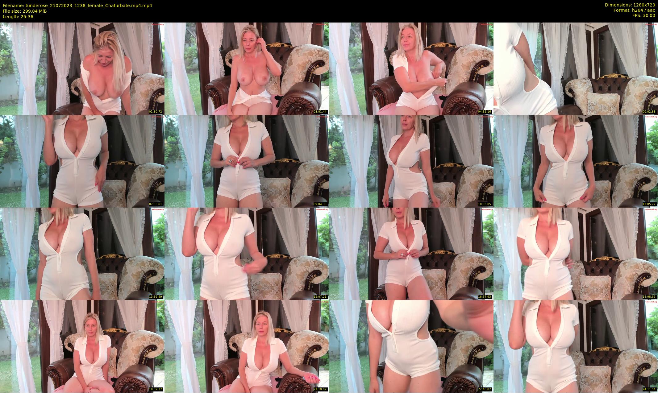 tunderose — 26 minute Chaturbate female cam show recording, 720p, Jul 21, 2023