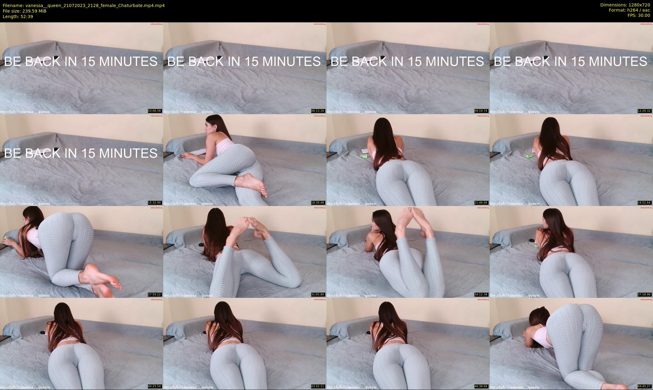 vanessa__queen — 53 minute Chaturbate female cam show recording, 720p, Jul 21, 2023