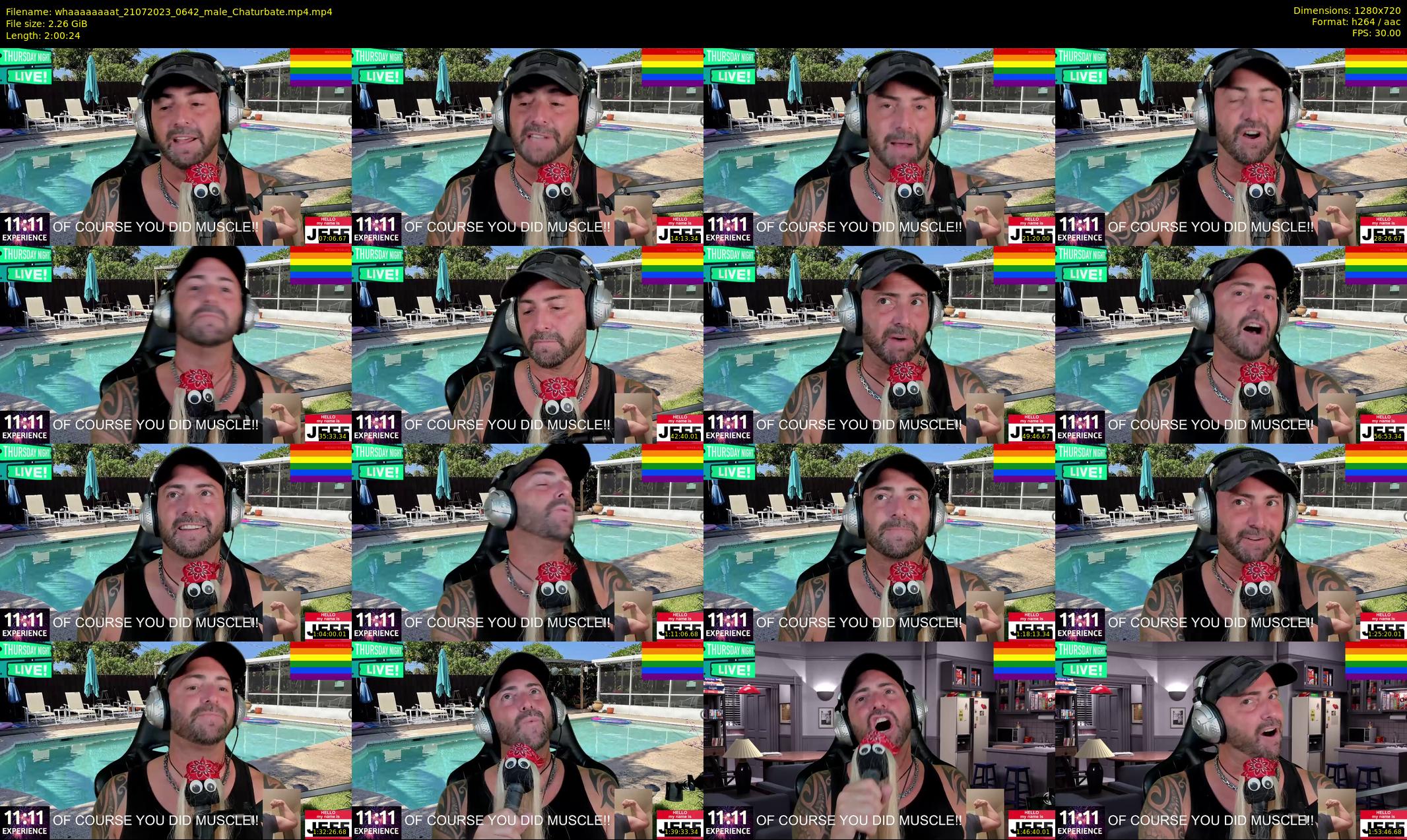whaaaaaaaat — 121 minute Chaturbate couple cam show recording, 720p, Jul 21, 2023