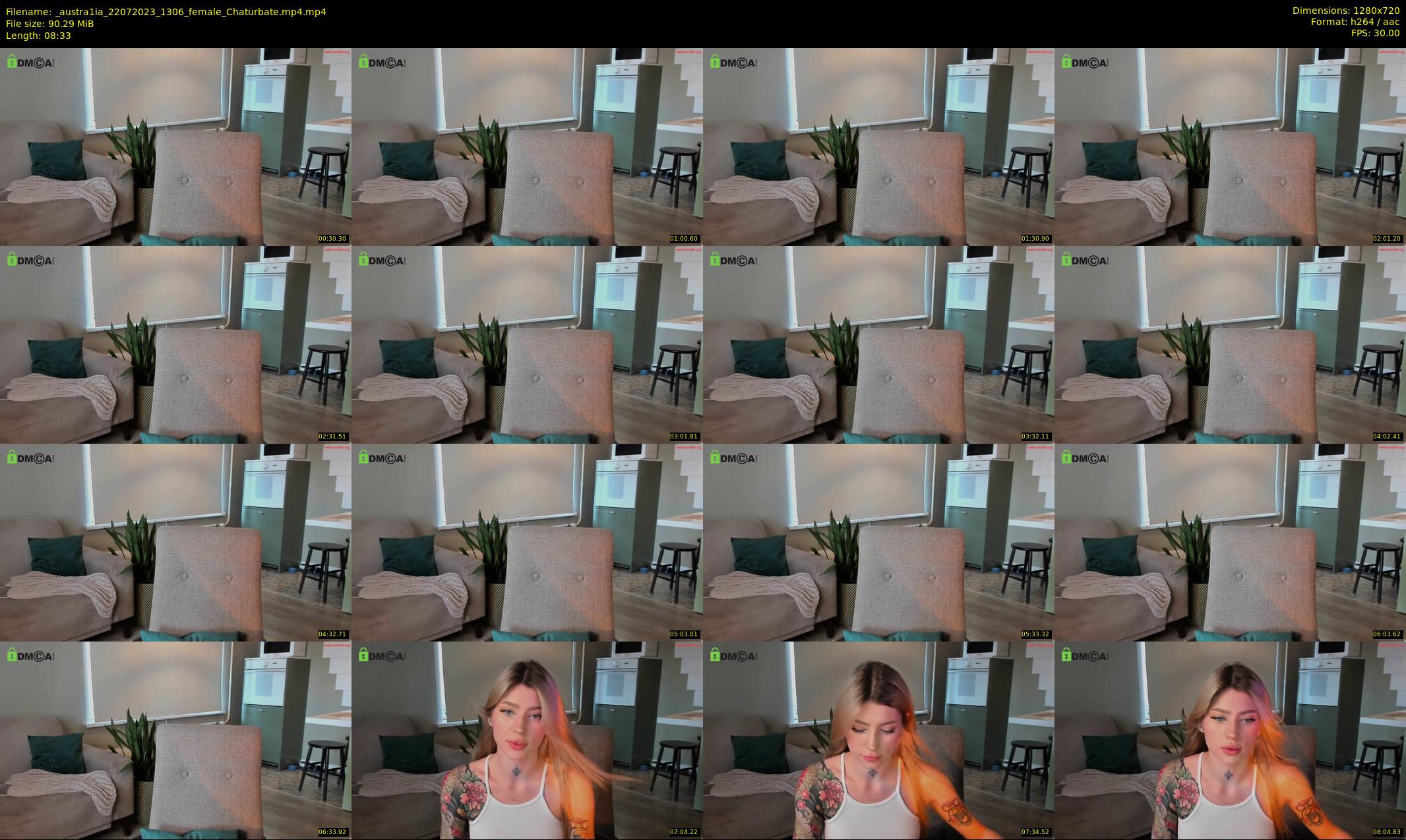 _austra1ia — 9 minute Chaturbate female cam show recording, 720p, Jul 22, 2023