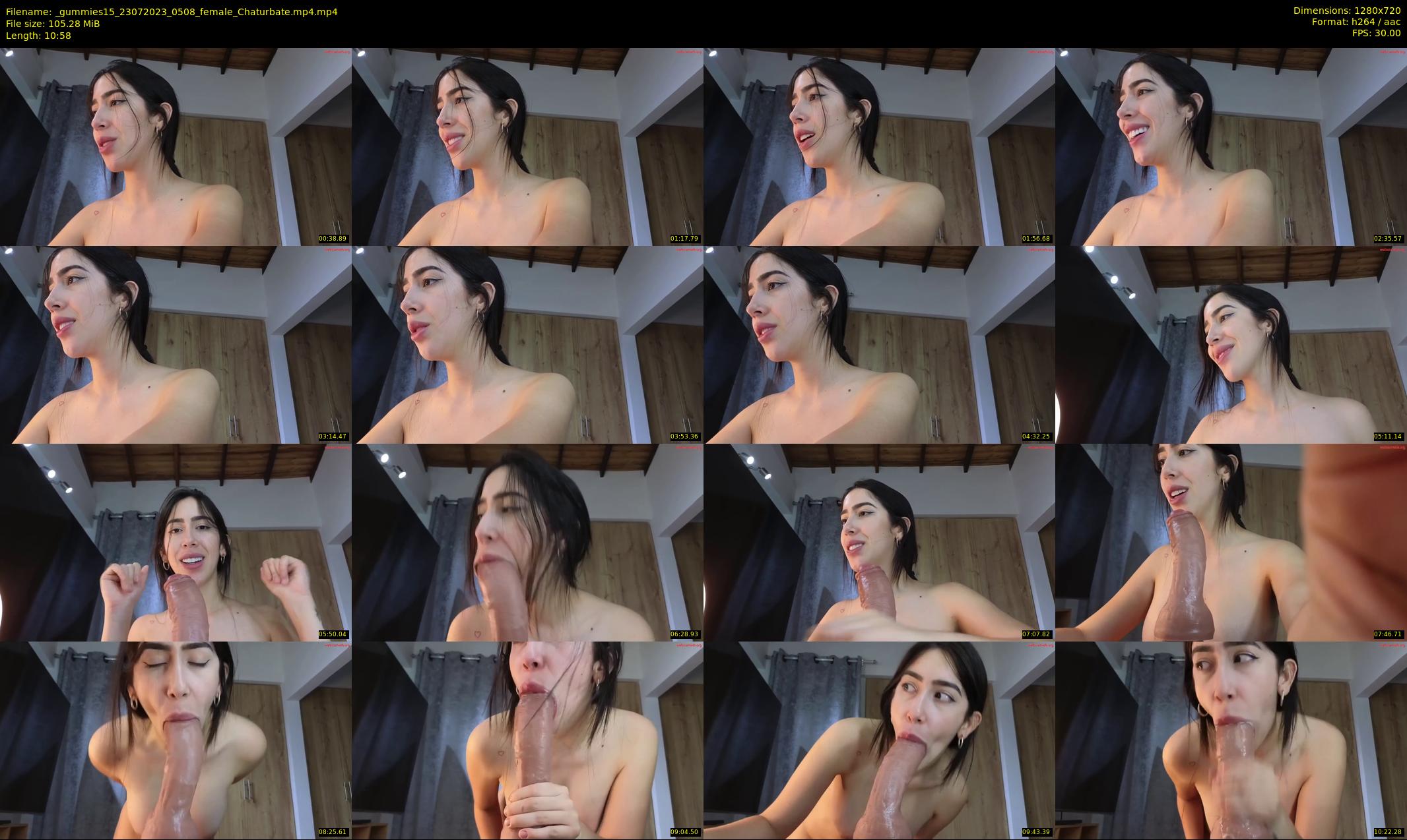 _gummies15 — 11 minute Chaturbate female cam show recording, 720p, Jul 23, 2023