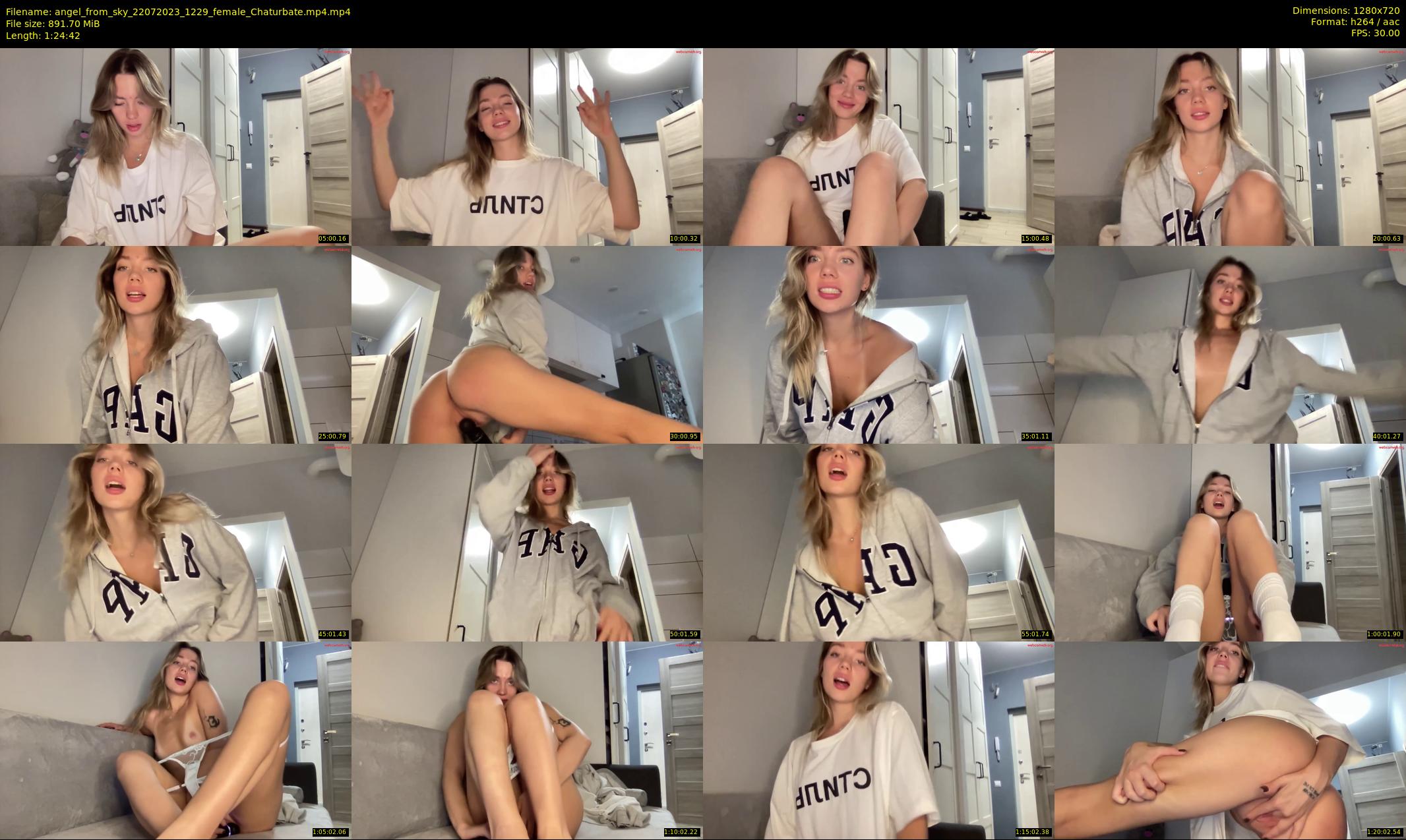 angel_from_sky — 85 minute Chaturbate female cam show recording, 720p, Jul 22, 2023