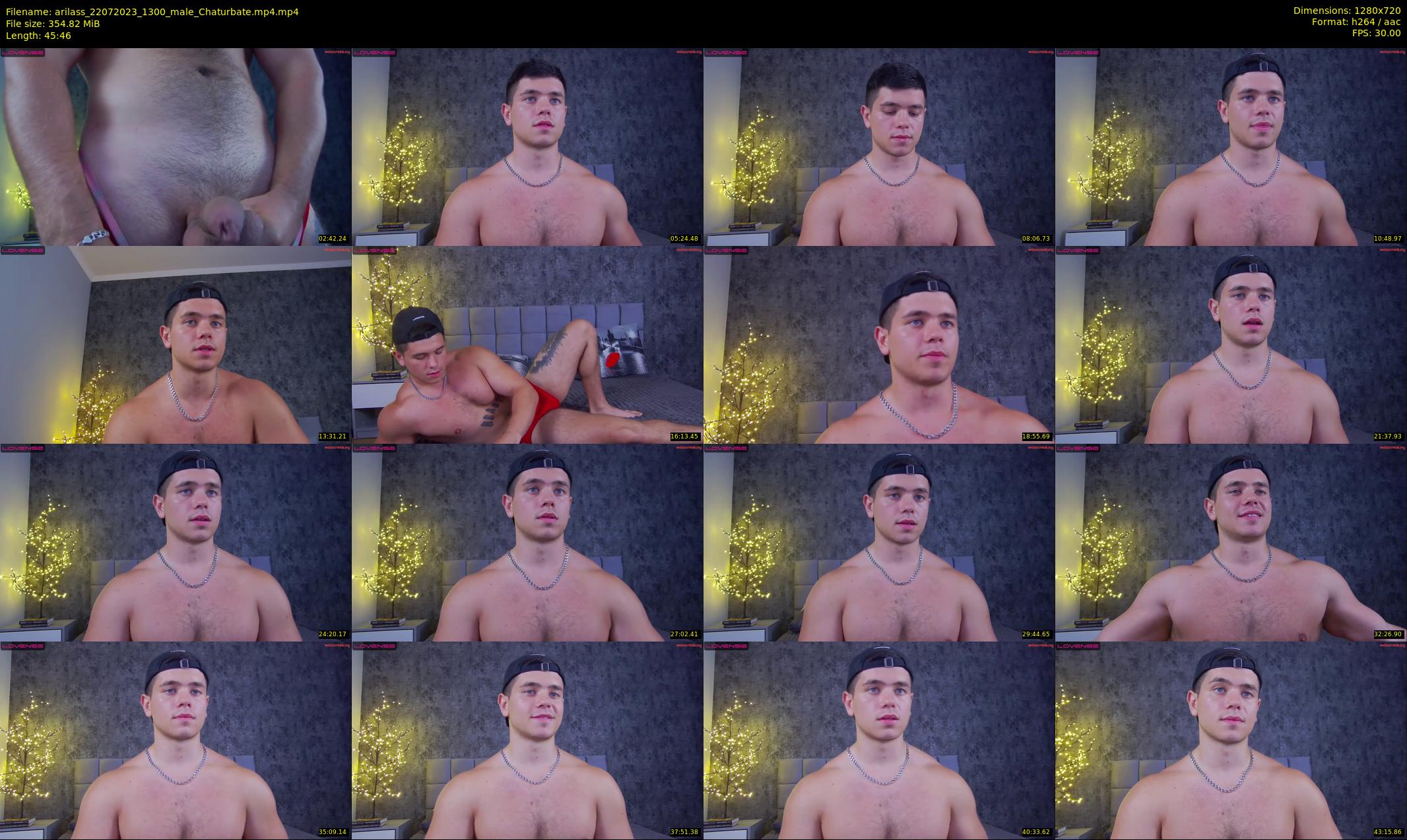 arilass — 46 minute Chaturbate male cam show recording, 720p, Jul 22, 2023