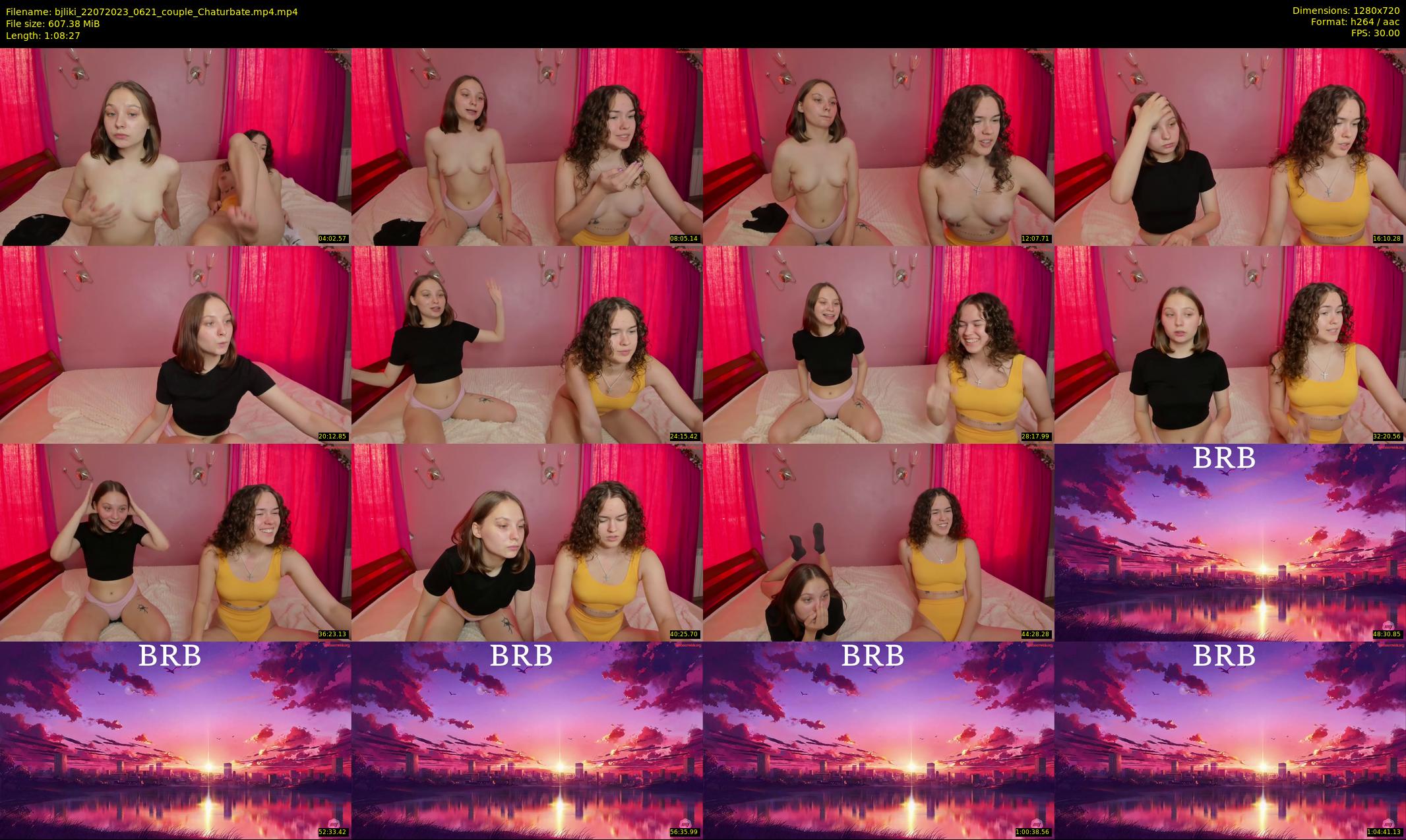 bjliki — 69 minute Chaturbate couple cam show recording, 720p, Jul 22, 2023