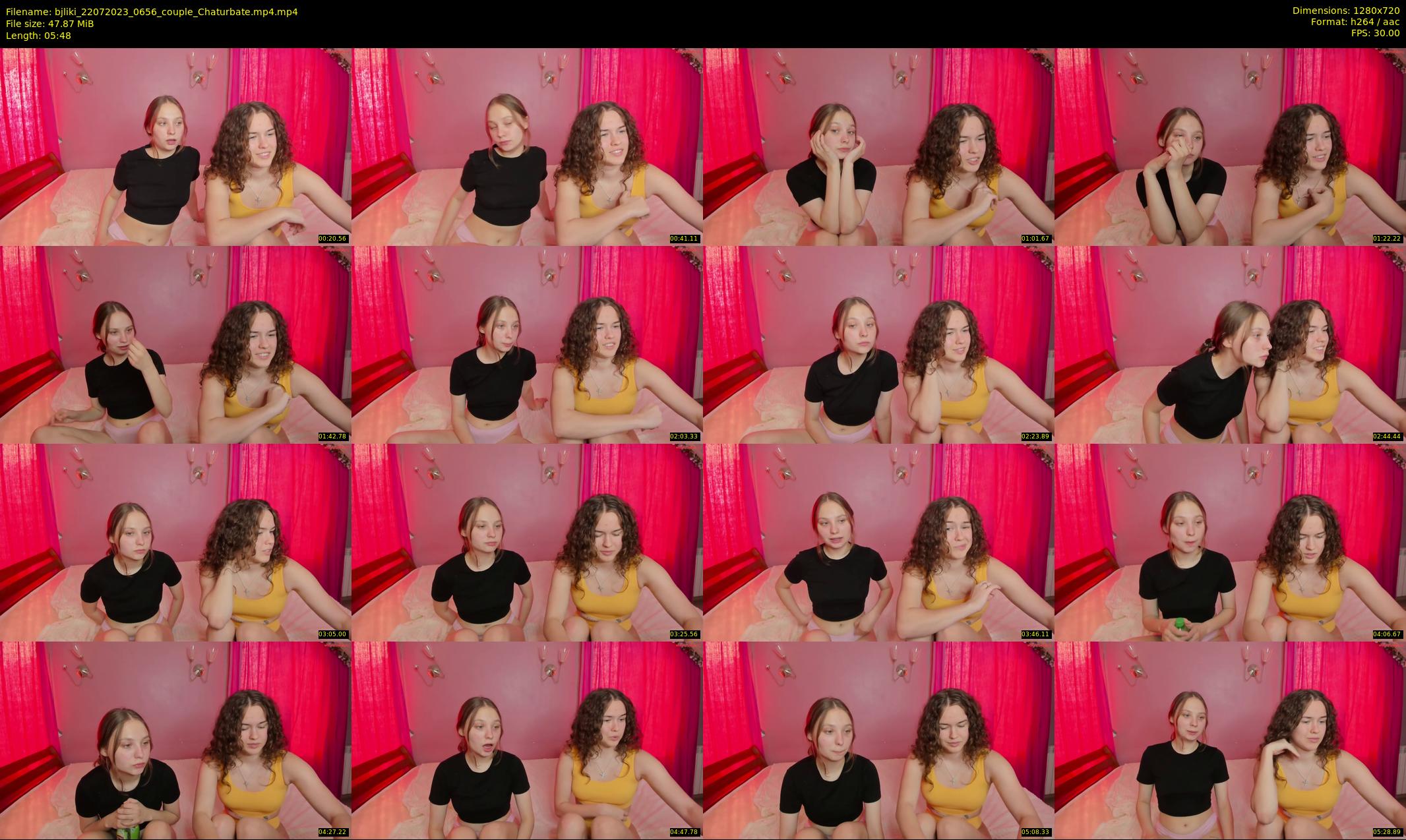 bjliki — 6 minute Chaturbate couple cam show recording, 720p, Jul 22, 2023