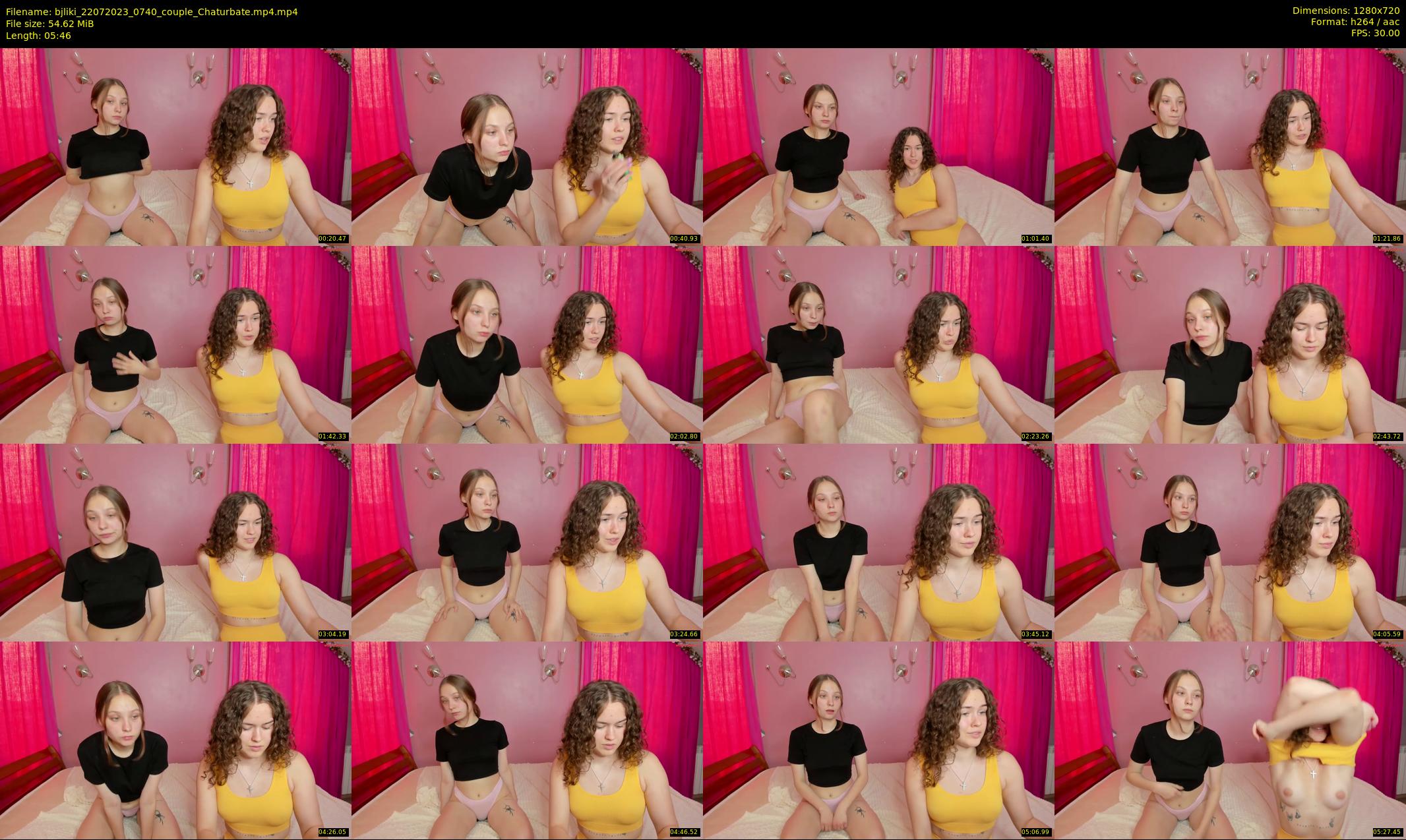 bjliki — 6 minute Chaturbate couple cam show recording, 720p, Jul 22, 2023