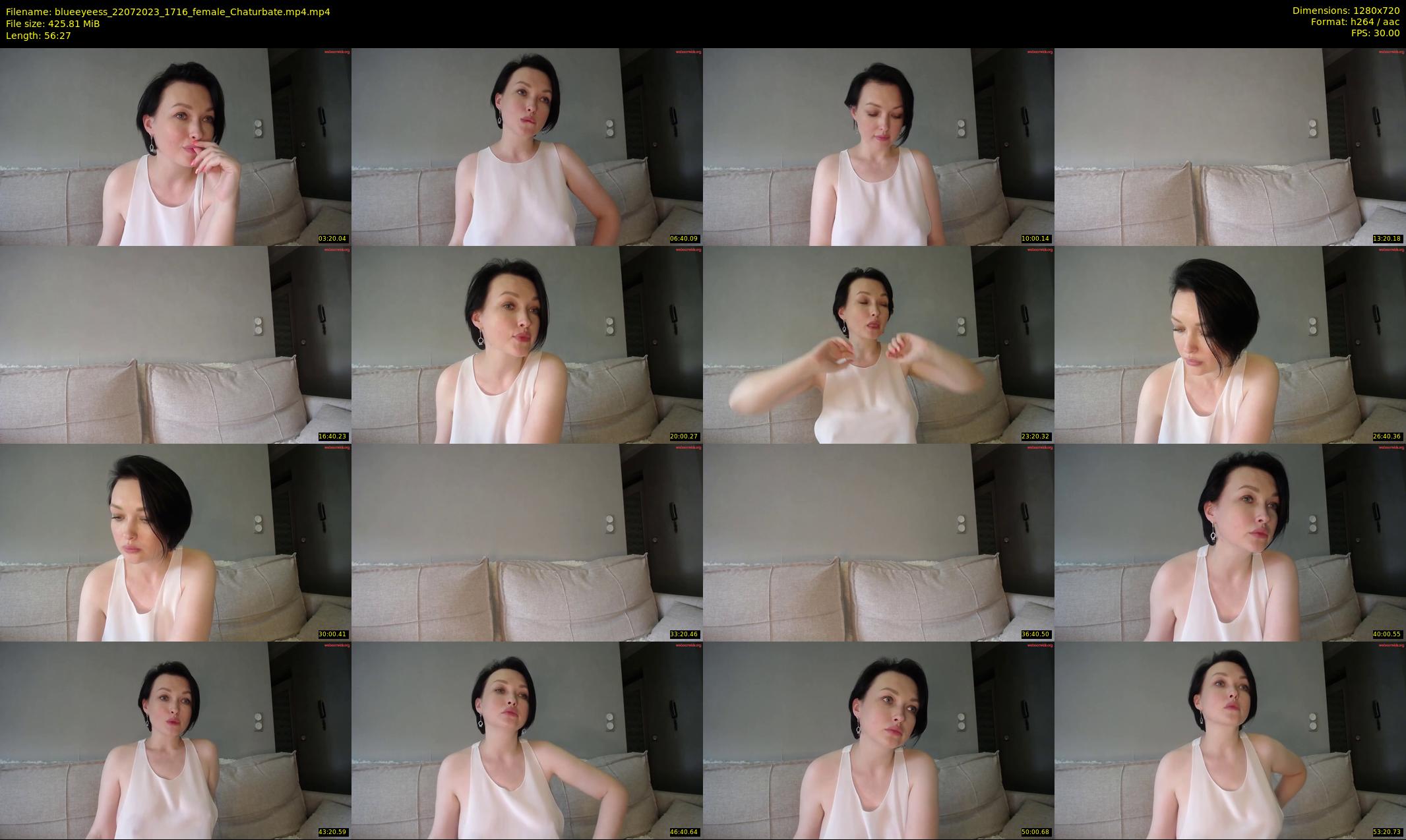 blueeyeess — 57 minute Chaturbate female cam show recording, 720p, Jul 22, 2023