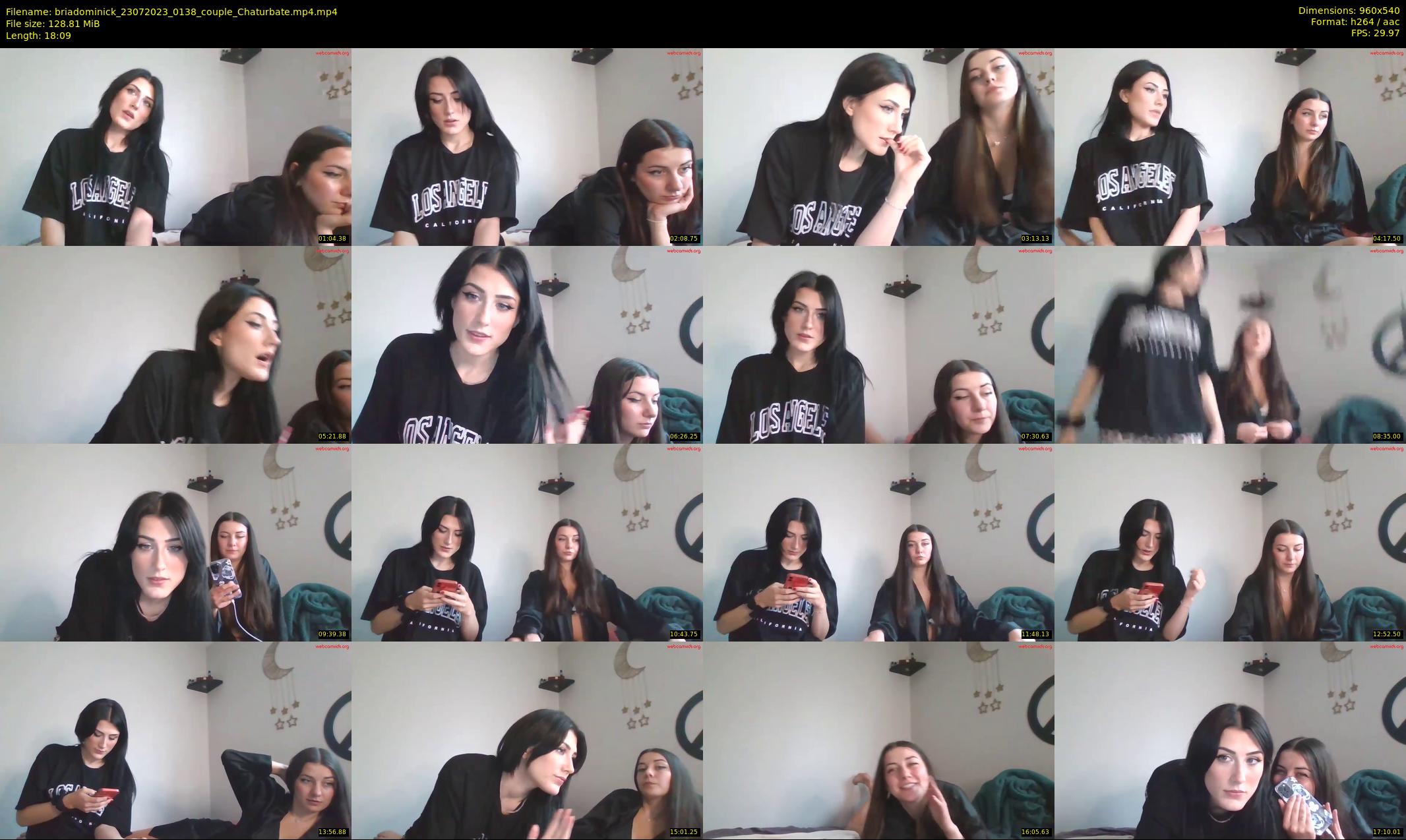 briadominick — 19 minute Chaturbate couple cam show recording, 480p, Jul 23, 2023