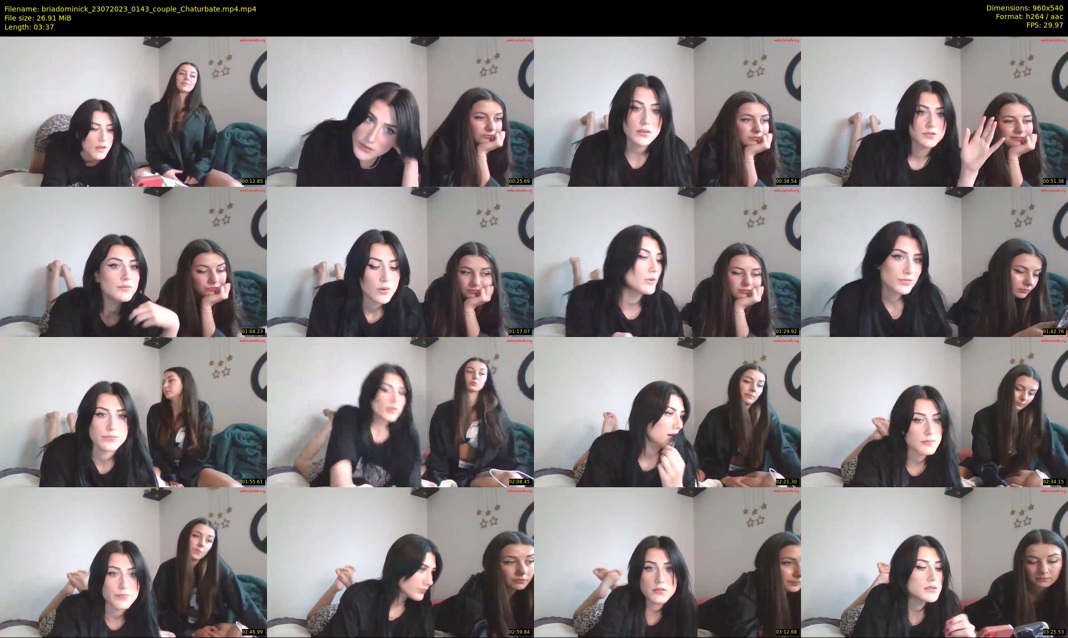 briadominick — 4 minute Chaturbate couple cam show recording, 480p, Jul 23, 2023
