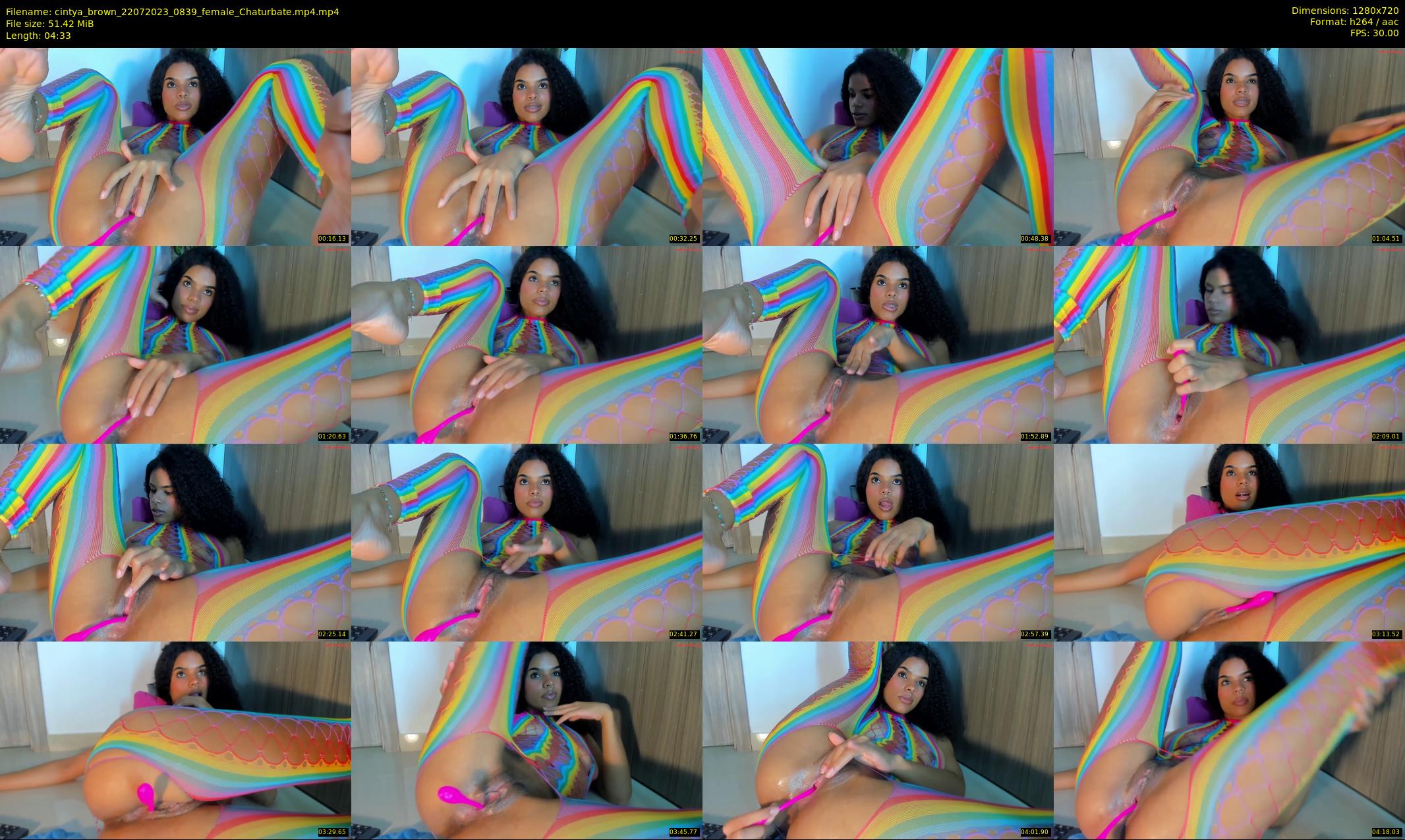cintya_brown — 5 minute Chaturbate female cam show recording, 720p, Jul 22, 2023