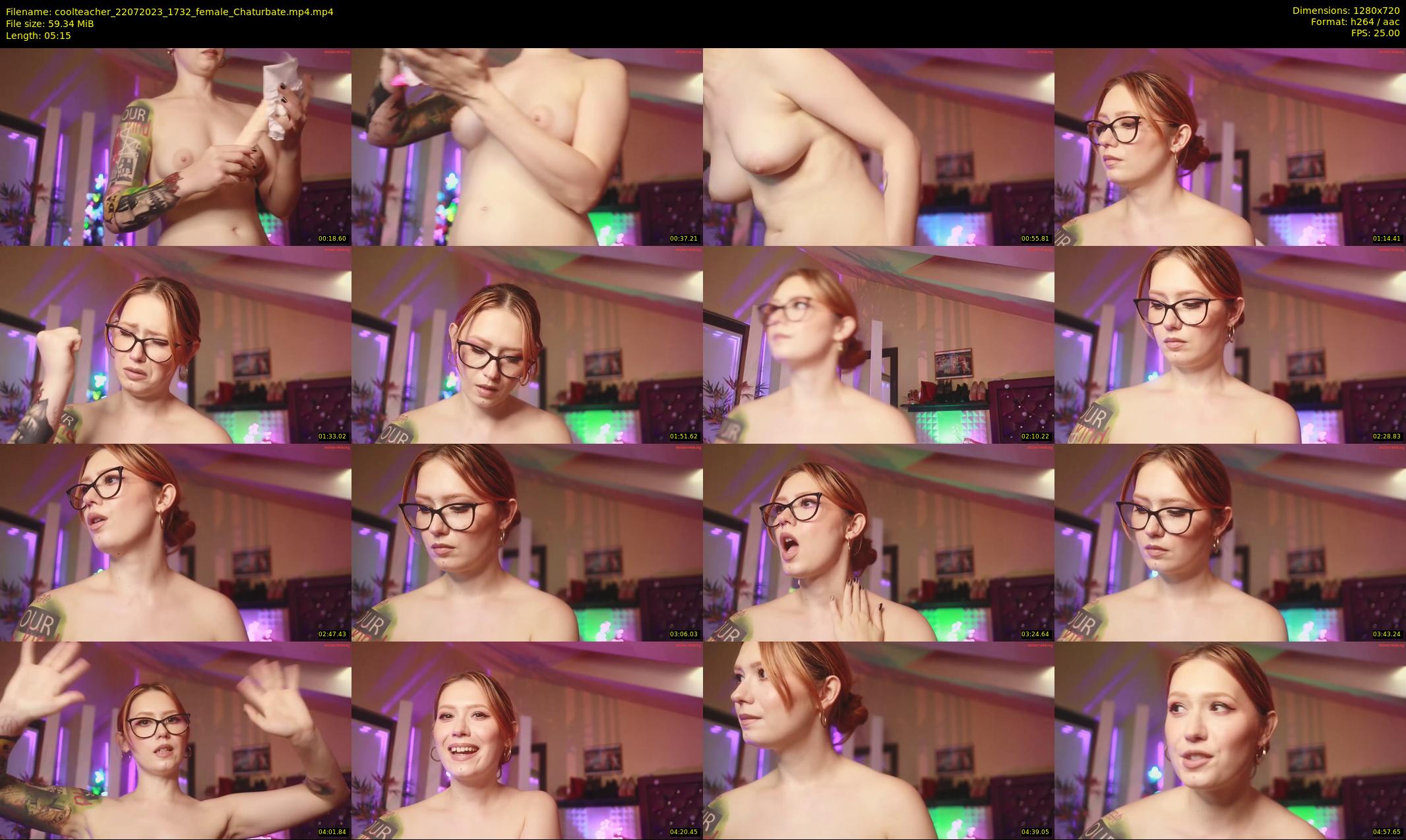 coolteacher — 6 minute Chaturbate female cam show recording, 720p, Jul 22, 2023