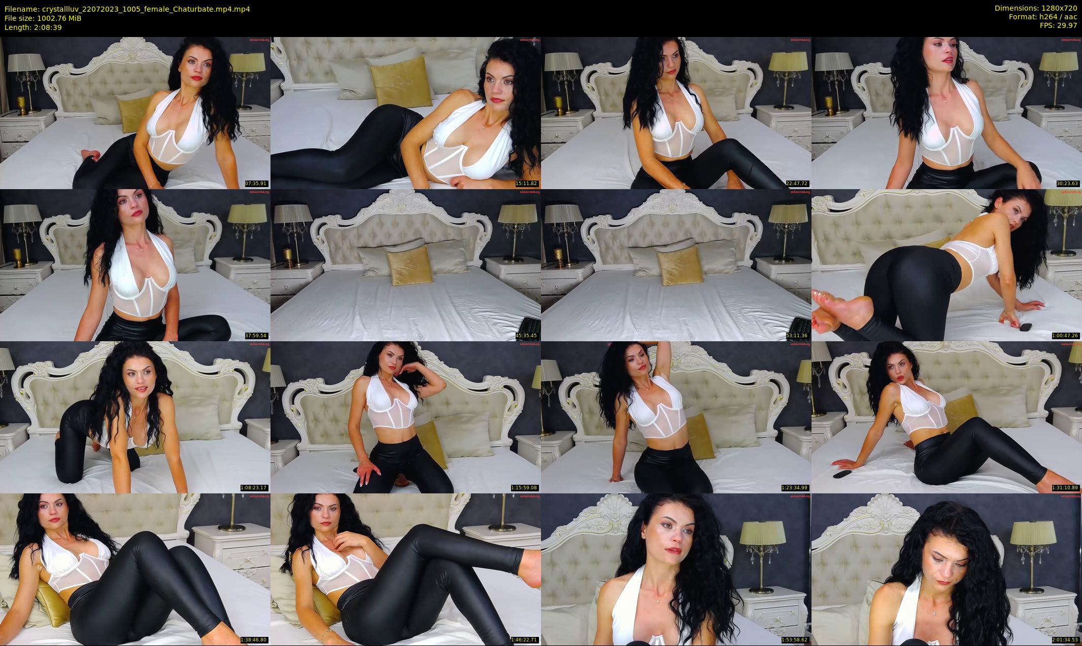 crystallluv — 129 minute Chaturbate female cam show recording, 720p, Jul 22, 2023