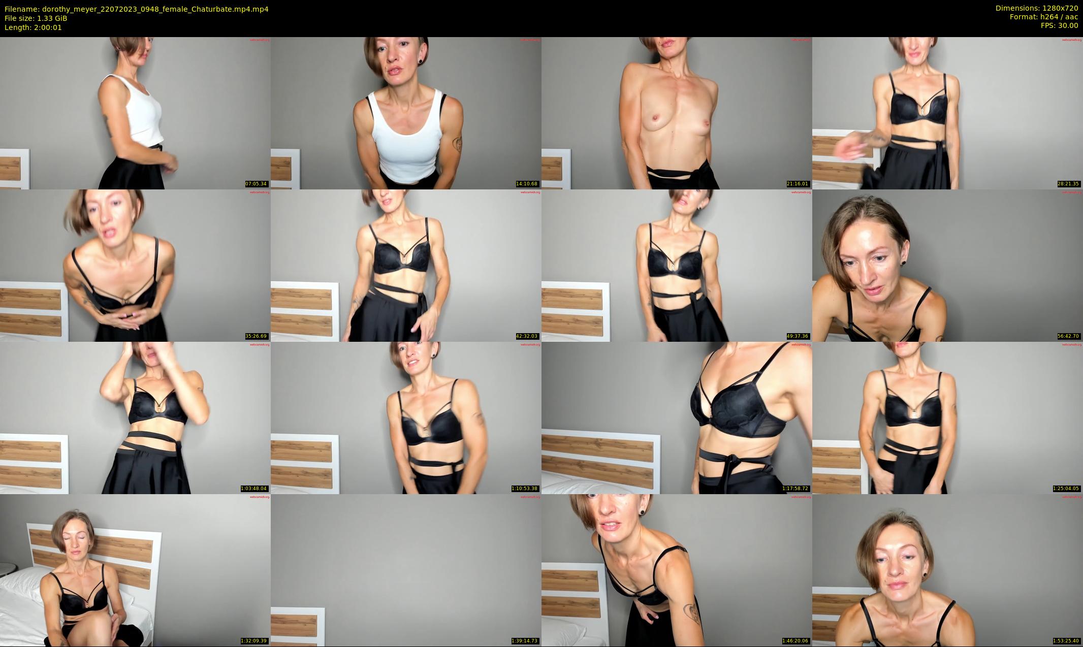 dorothy_meyer — 121 minute Chaturbate female cam show recording, 720p, Jul 22, 2023