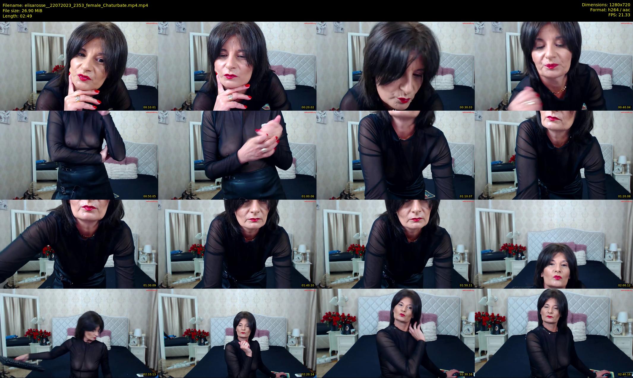 elisarosse_ — 3 minute Chaturbate female cam show recording, 720p, Jul 22, 2023