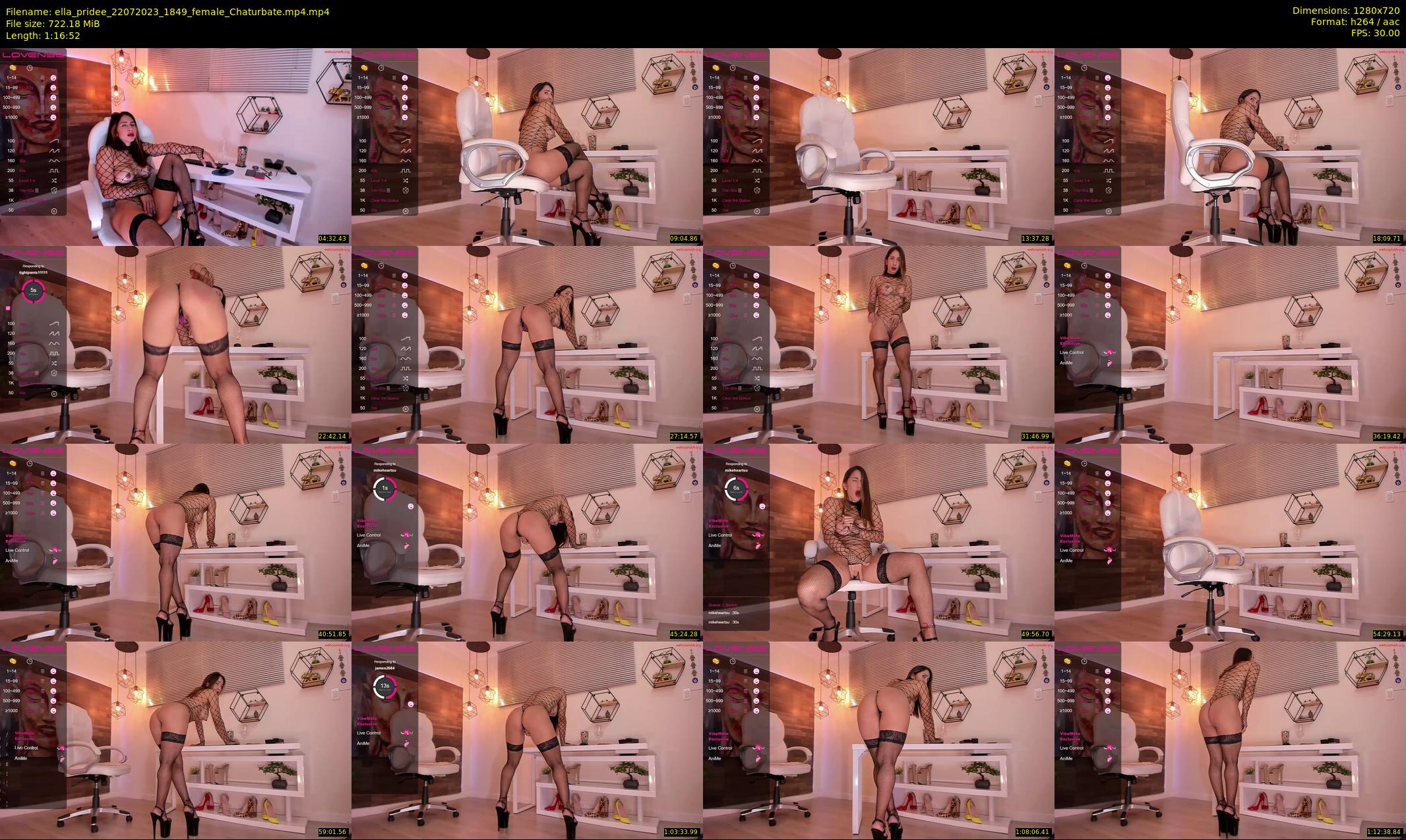 ella_pridee — 77 minute Chaturbate female cam show recording, 720p, Jul 22, 2023