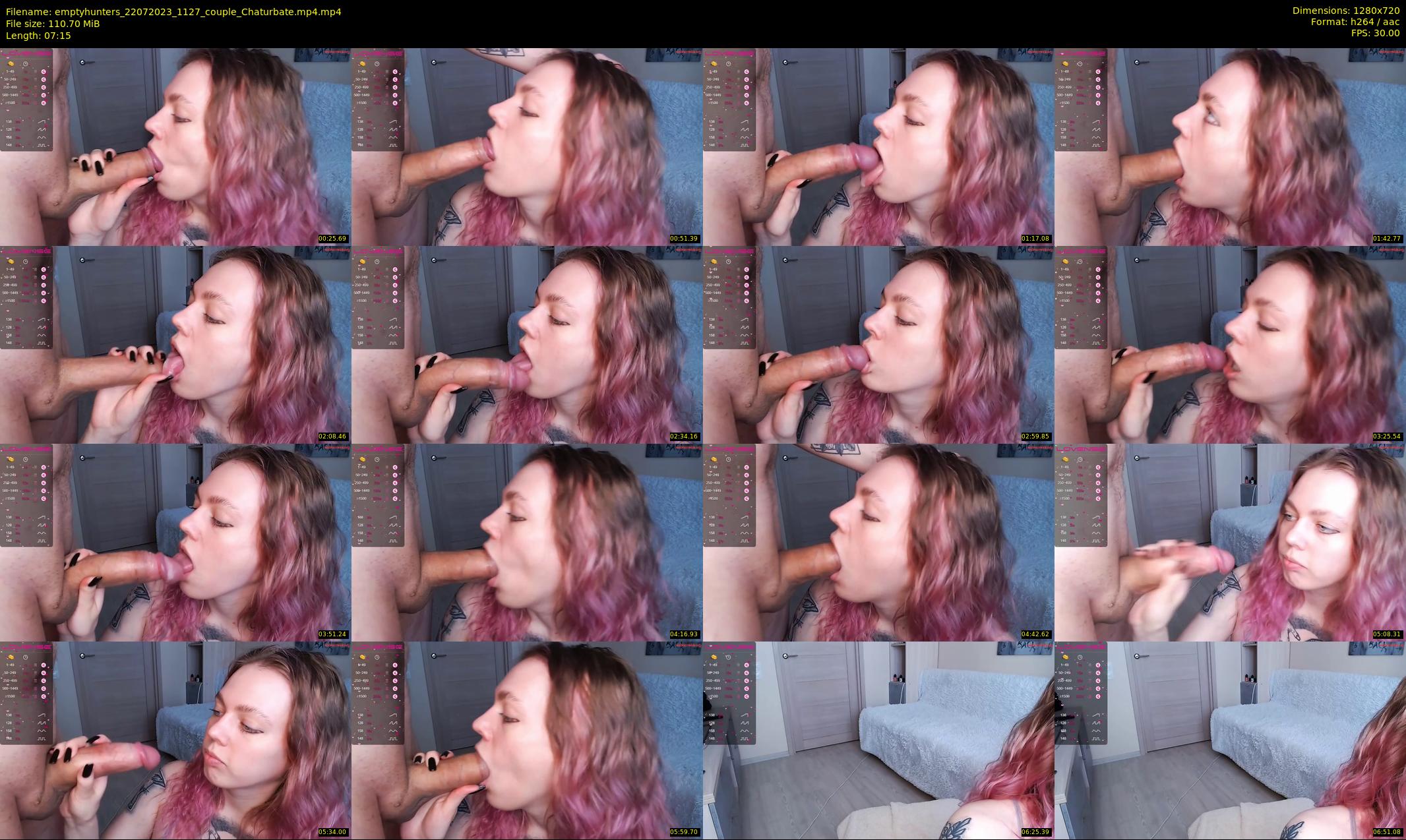 emptyhunters — 8 minute Chaturbate couple cam show recording, 720p, Jul 22, 2023