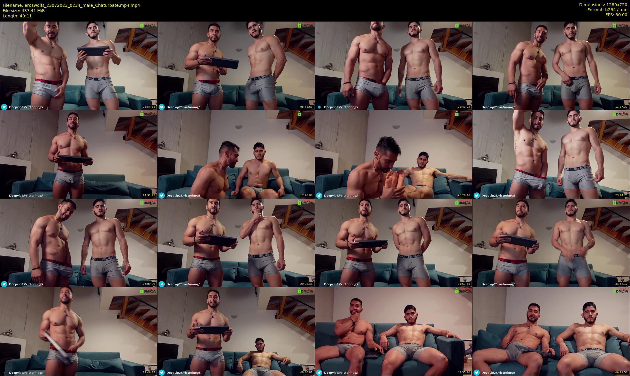eroswolfs — 50 minute Chaturbate male cam show recording, 720p, Jul 23, 2023
