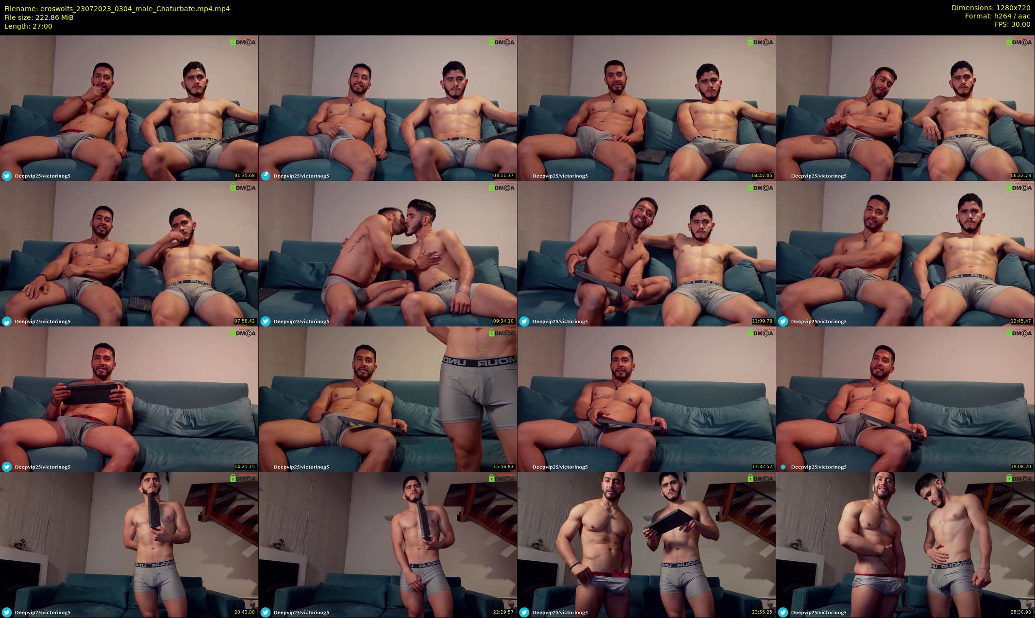 eroswolfs — 27 minute Chaturbate male cam show recording, 720p, Jul 23, 2023