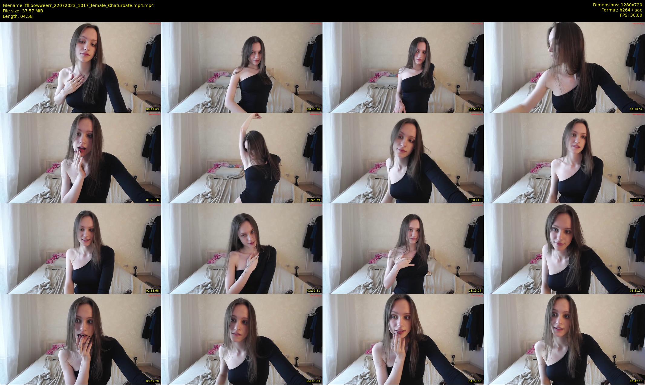 fflloowweerr — 5 minute Chaturbate couple cam show recording, 720p, Jul 22, 2023