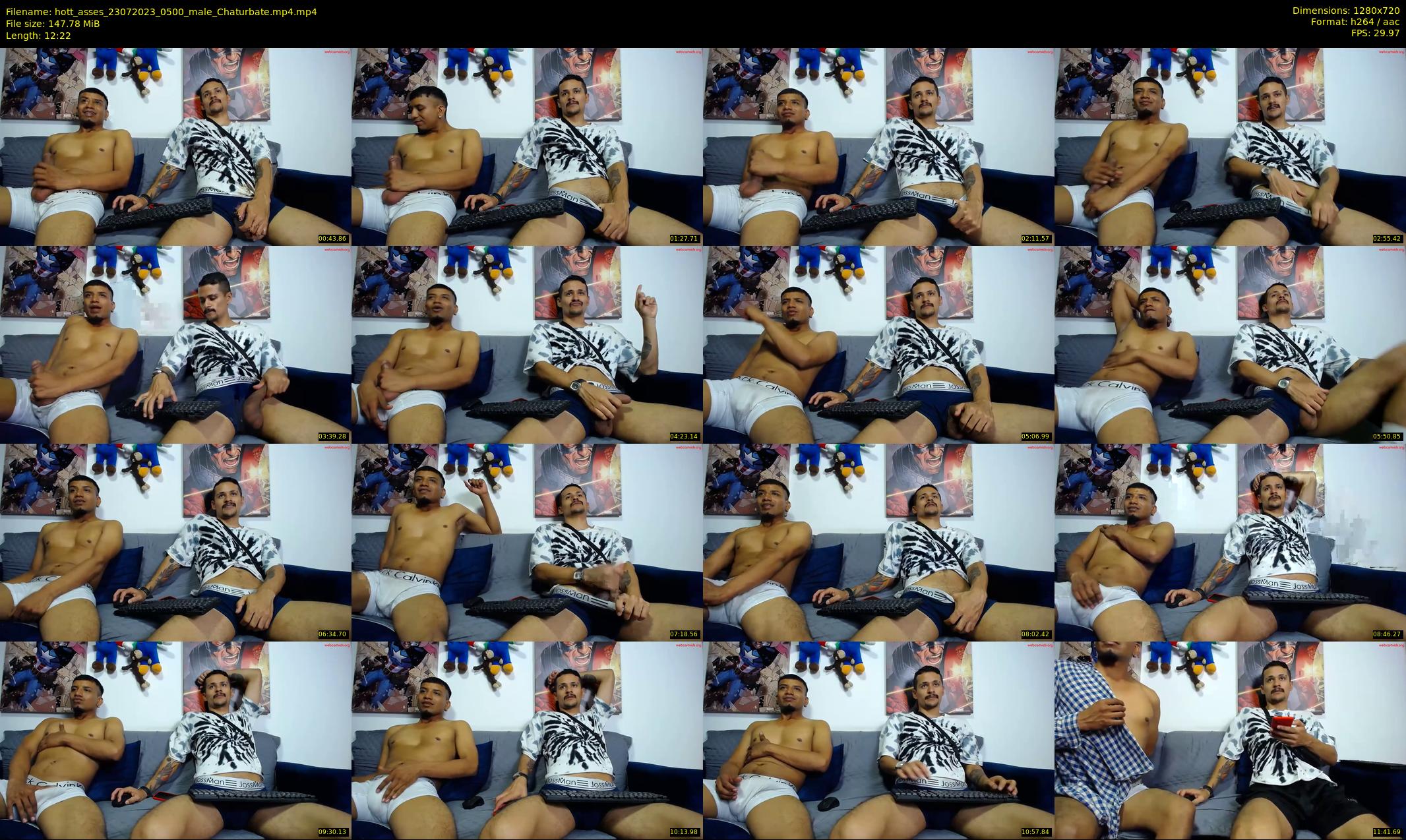 hott_asses — 13 minute Chaturbate male cam show recording, 720p, Jul 23, 2023