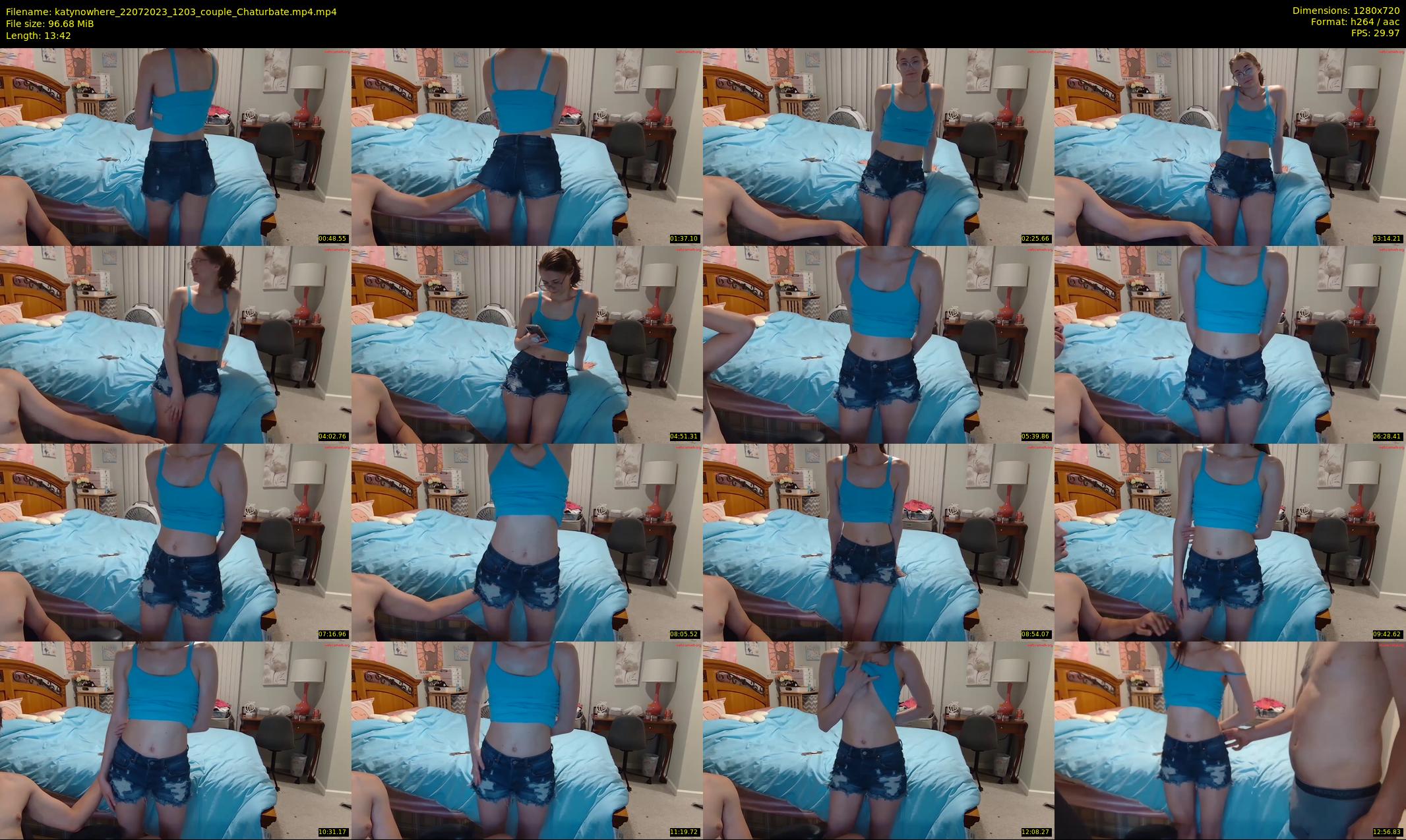 katynowhere — 14 minute Chaturbate female cam show recording, 720p, Jul 22, 2023