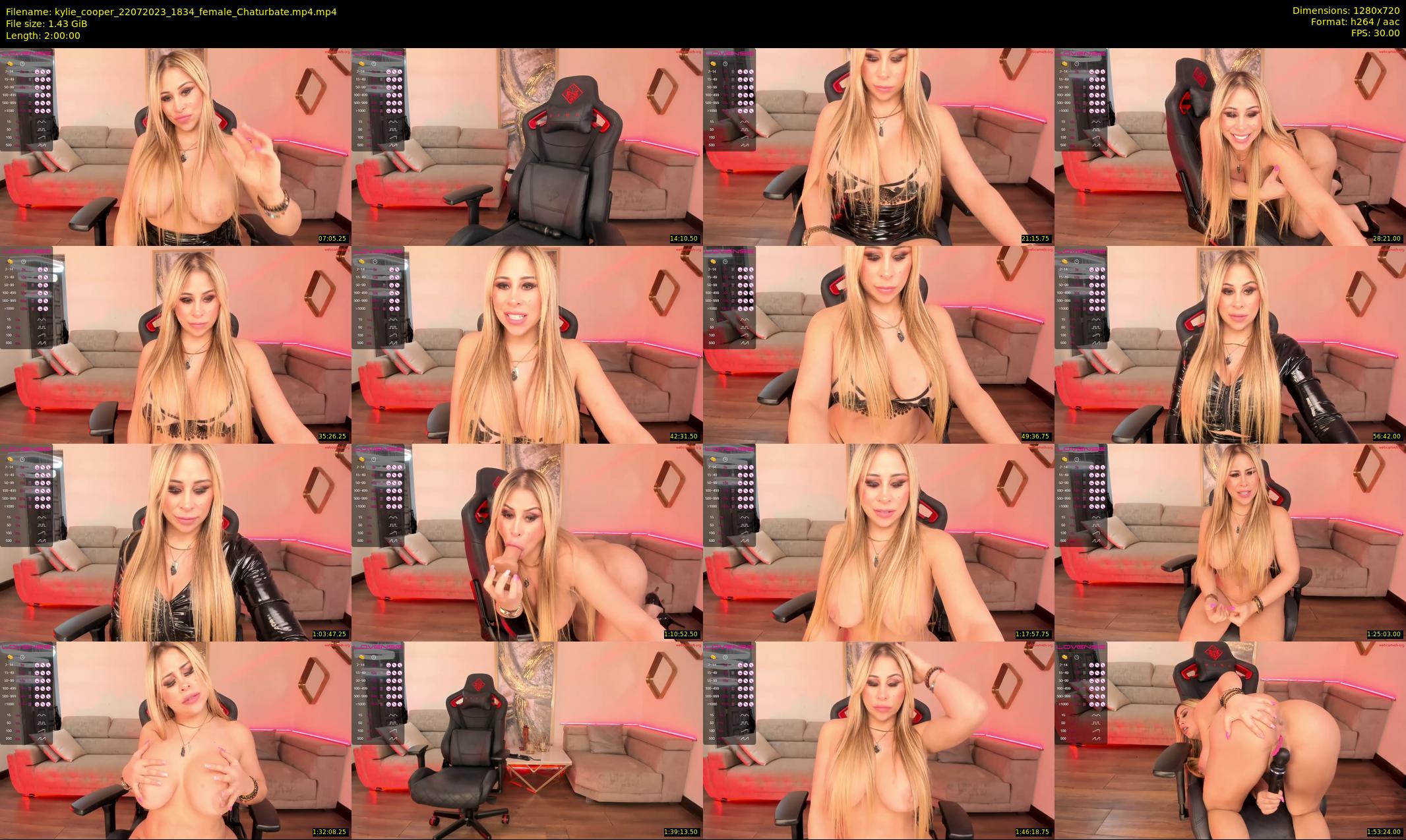 kylie_cooper — 120 minute Chaturbate female cam show recording, 720p, Jul 22, 2023