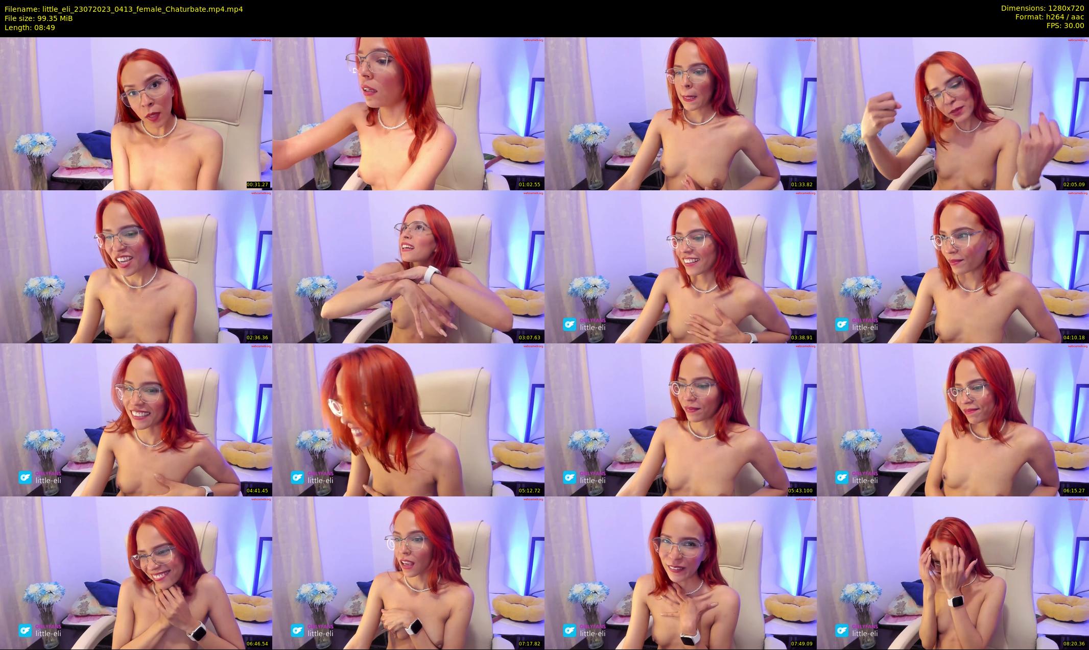 little_eli — 9 minute Chaturbate female cam show recording, 720p, Jul 23, 2023