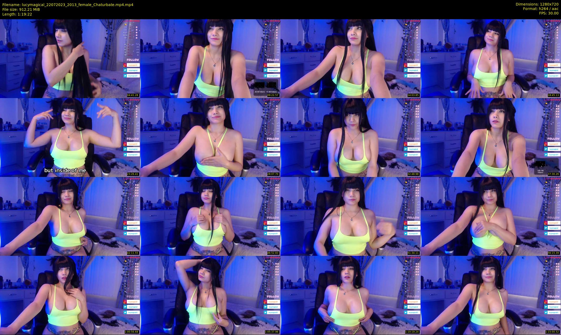 lucymagical — 80 minute Chaturbate female cam show recording, 720p, Jul 22, 2023