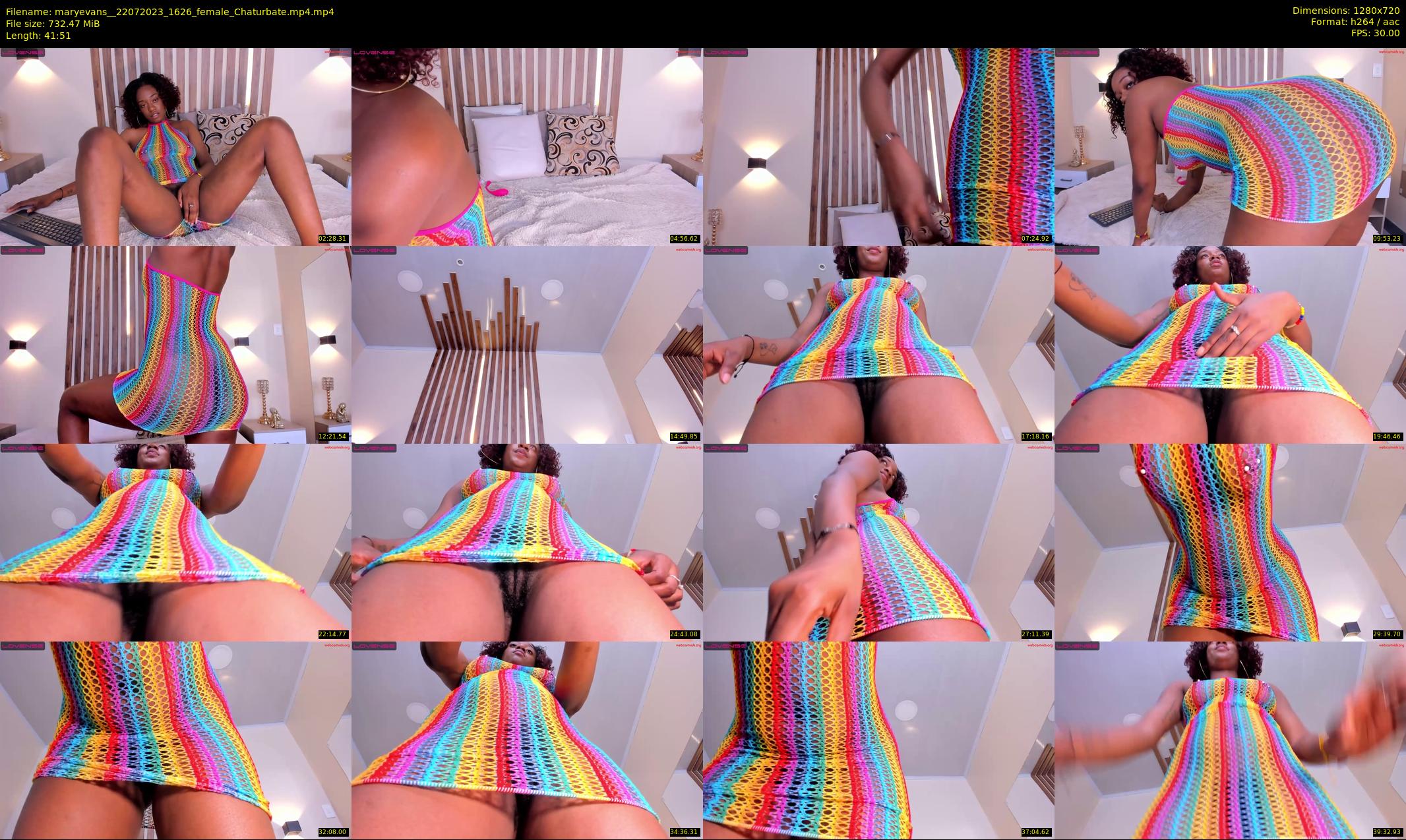 maryevans_ — 42 minute Chaturbate female cam show recording, 720p, Jul 22, 2023