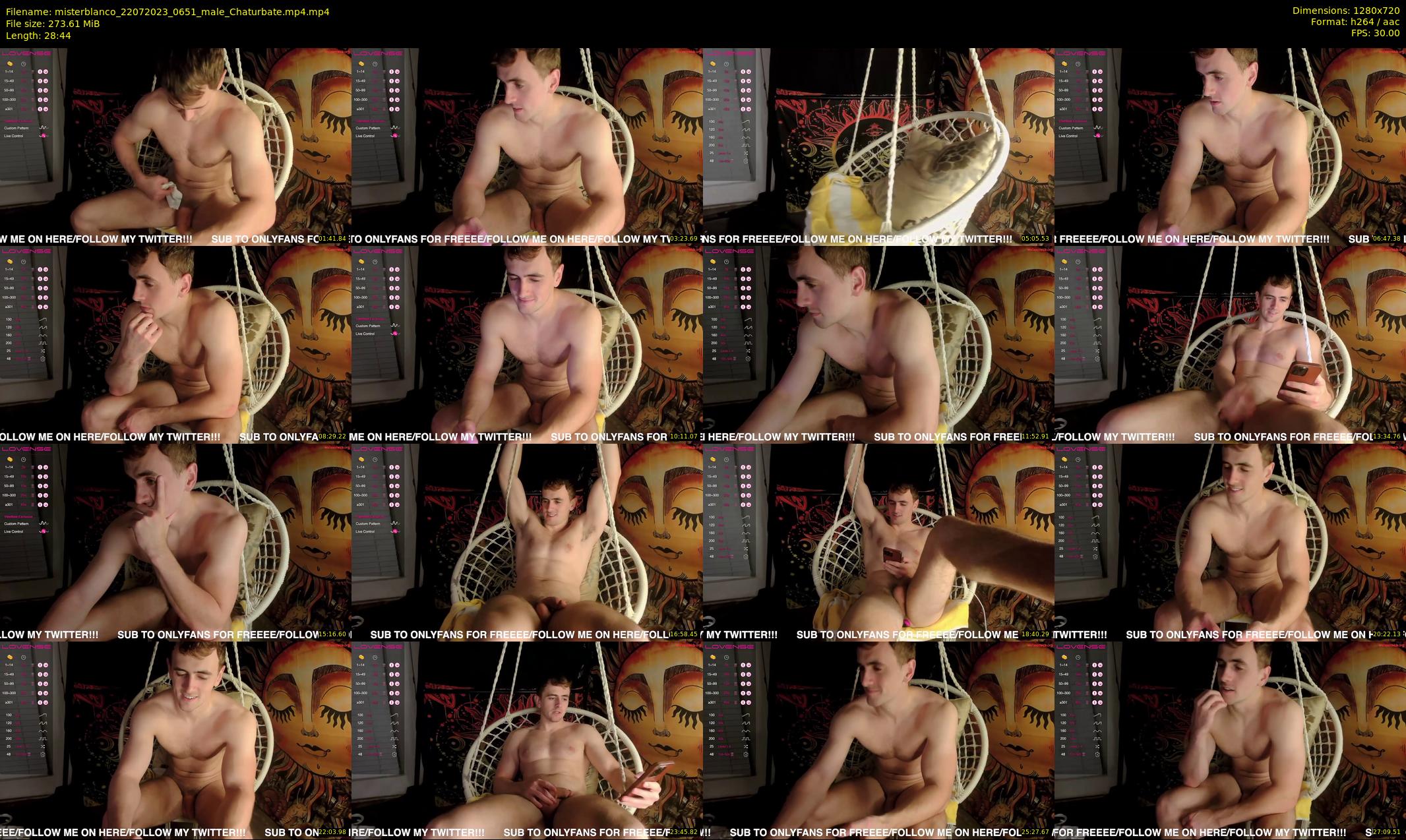 misterblanco — 29 minute Chaturbate male cam show recording, 720p, Jul 22, 2023