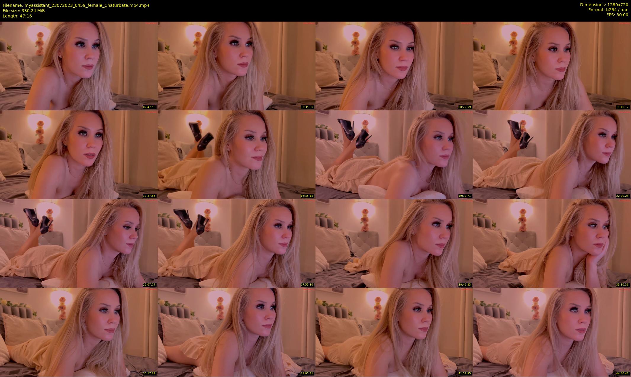 myassistant — 48 minute Chaturbate female cam show recording, 720p, Jul 23, 2023