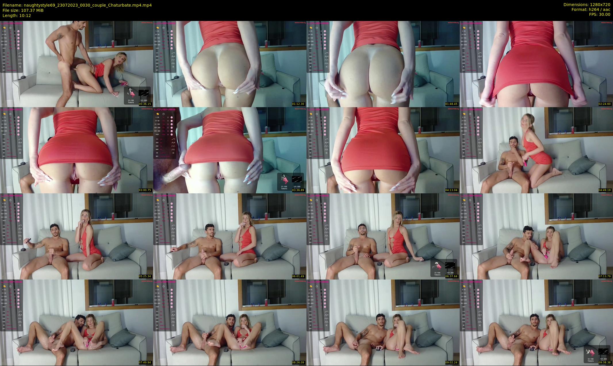 naughtystyle69 — 11 minute Chaturbate couple cam show recording, 720p, Jul 23, 2023