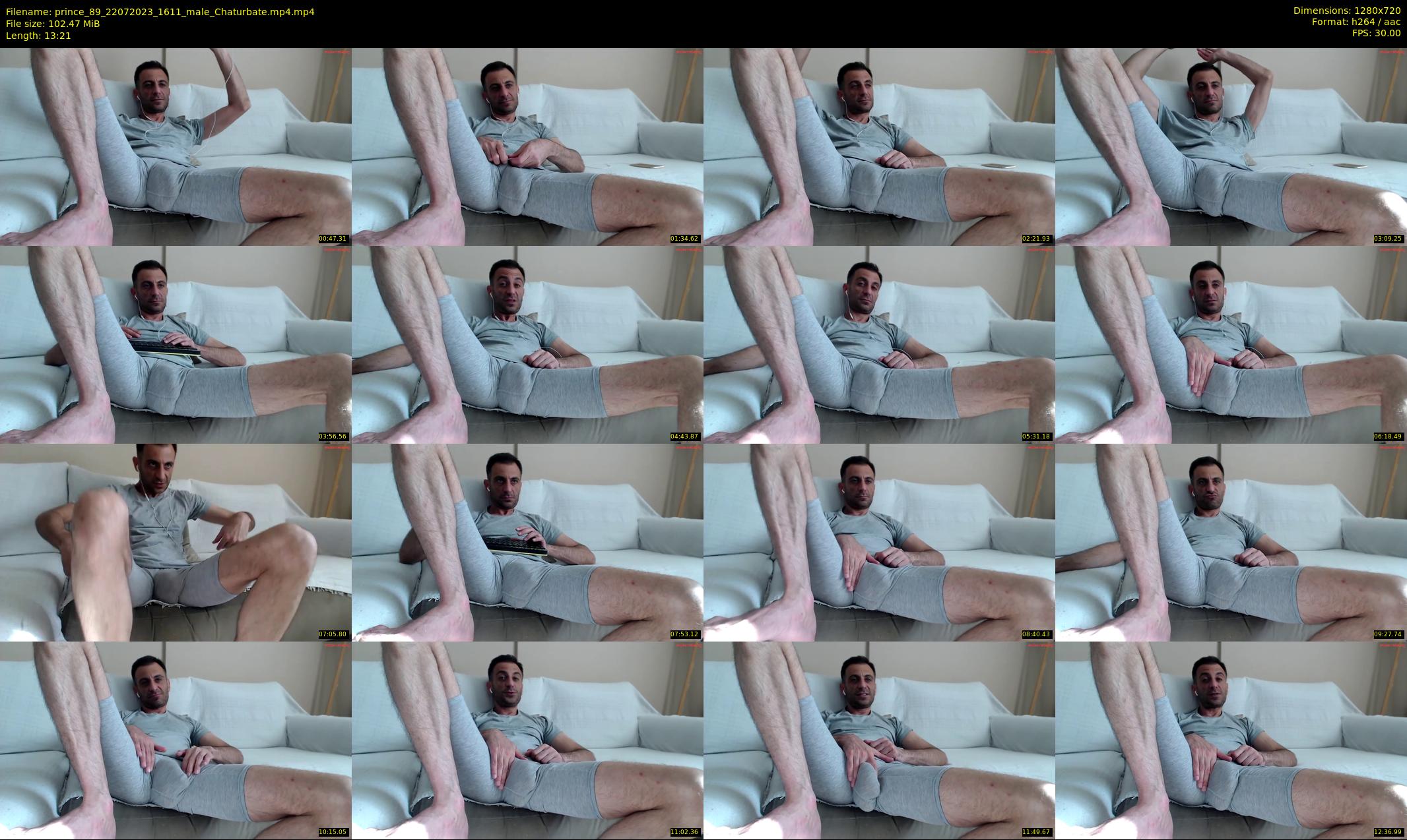 prince_89 — 14 minute Chaturbate male cam show recording, 720p, Jul 22, 2023