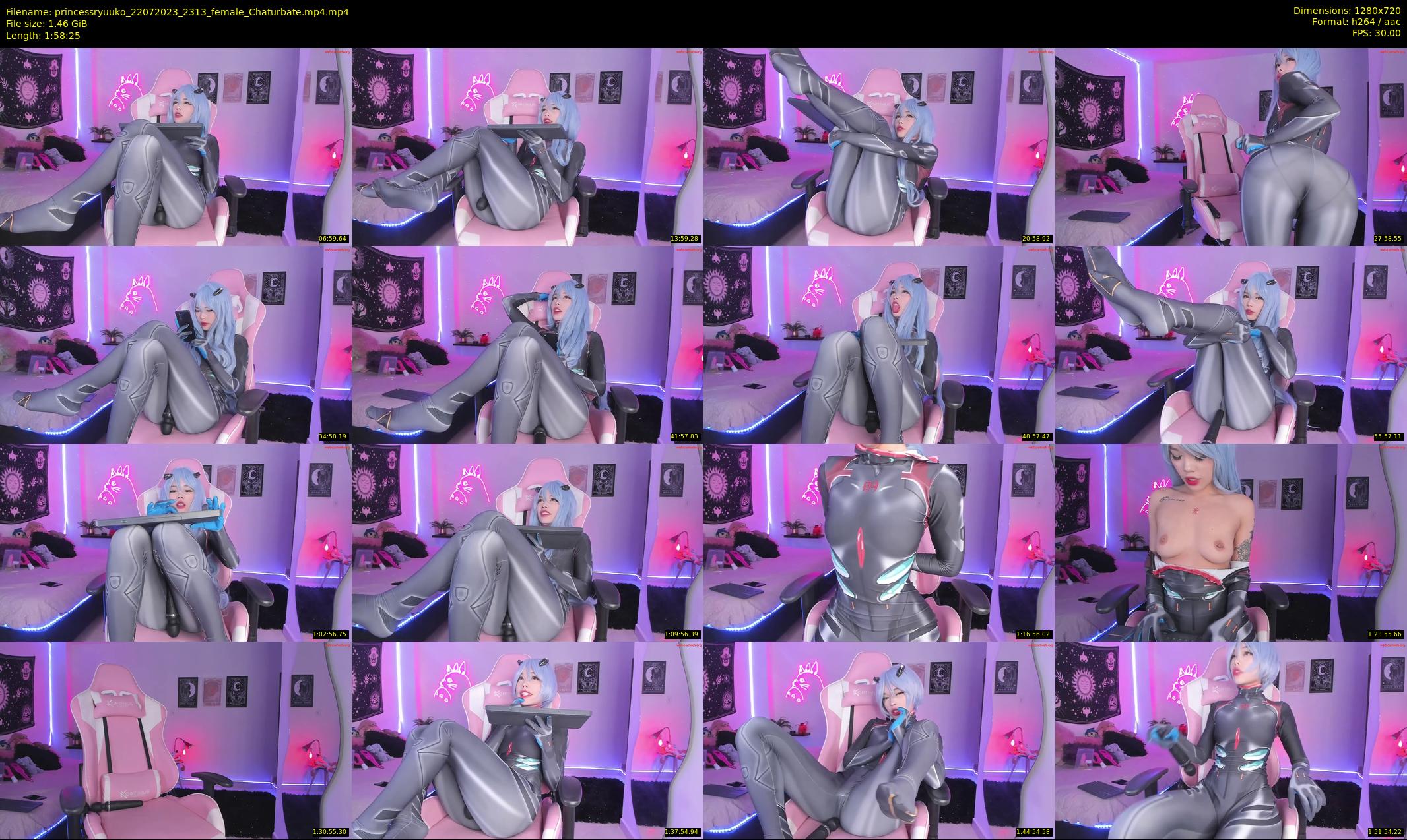 princessryuuko — 119 minute Chaturbate female cam show recording, 720p, Jul 22, 2023