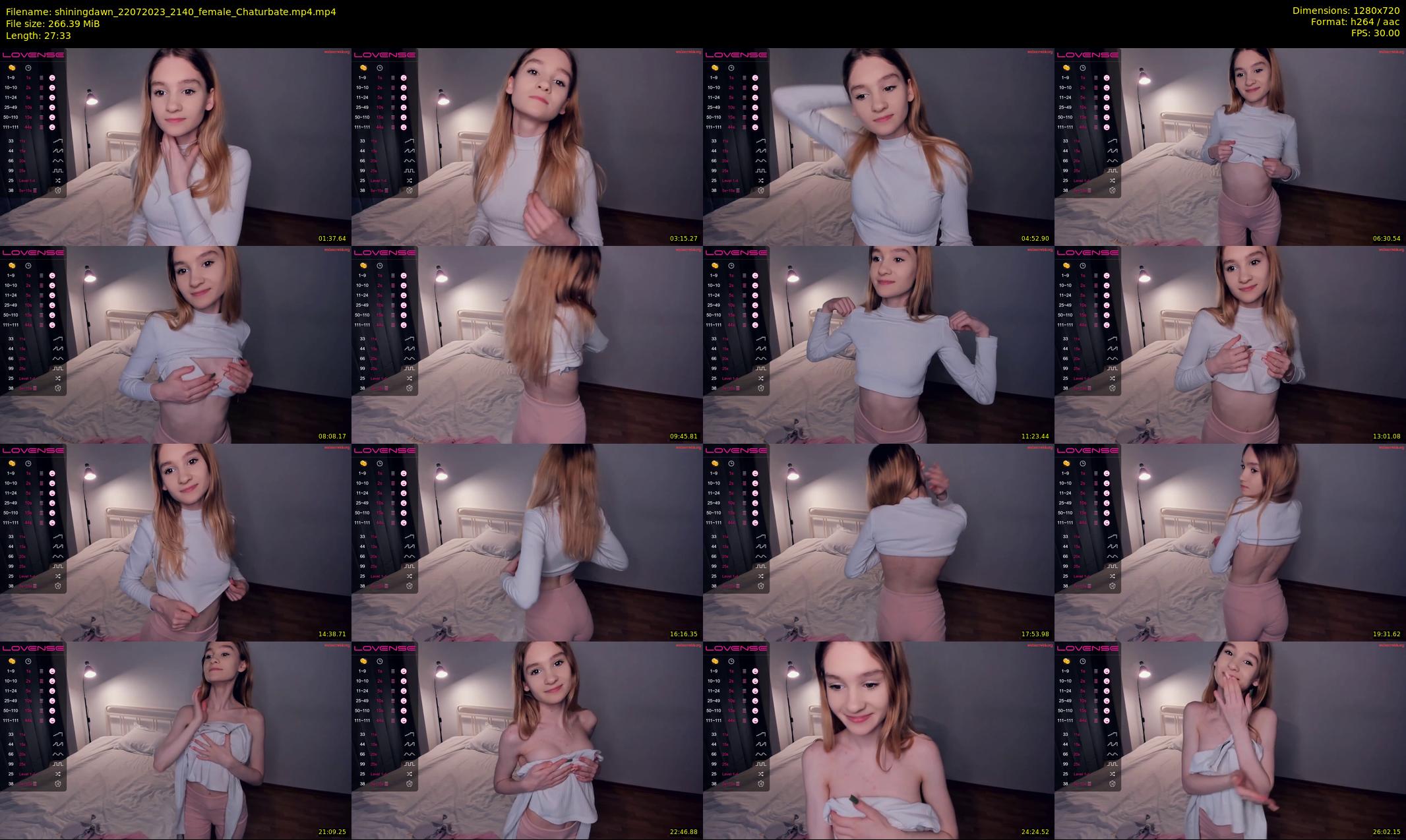 shiningdawn — 28 minute Chaturbate female cam show recording, 720p, Jul 22, 2023