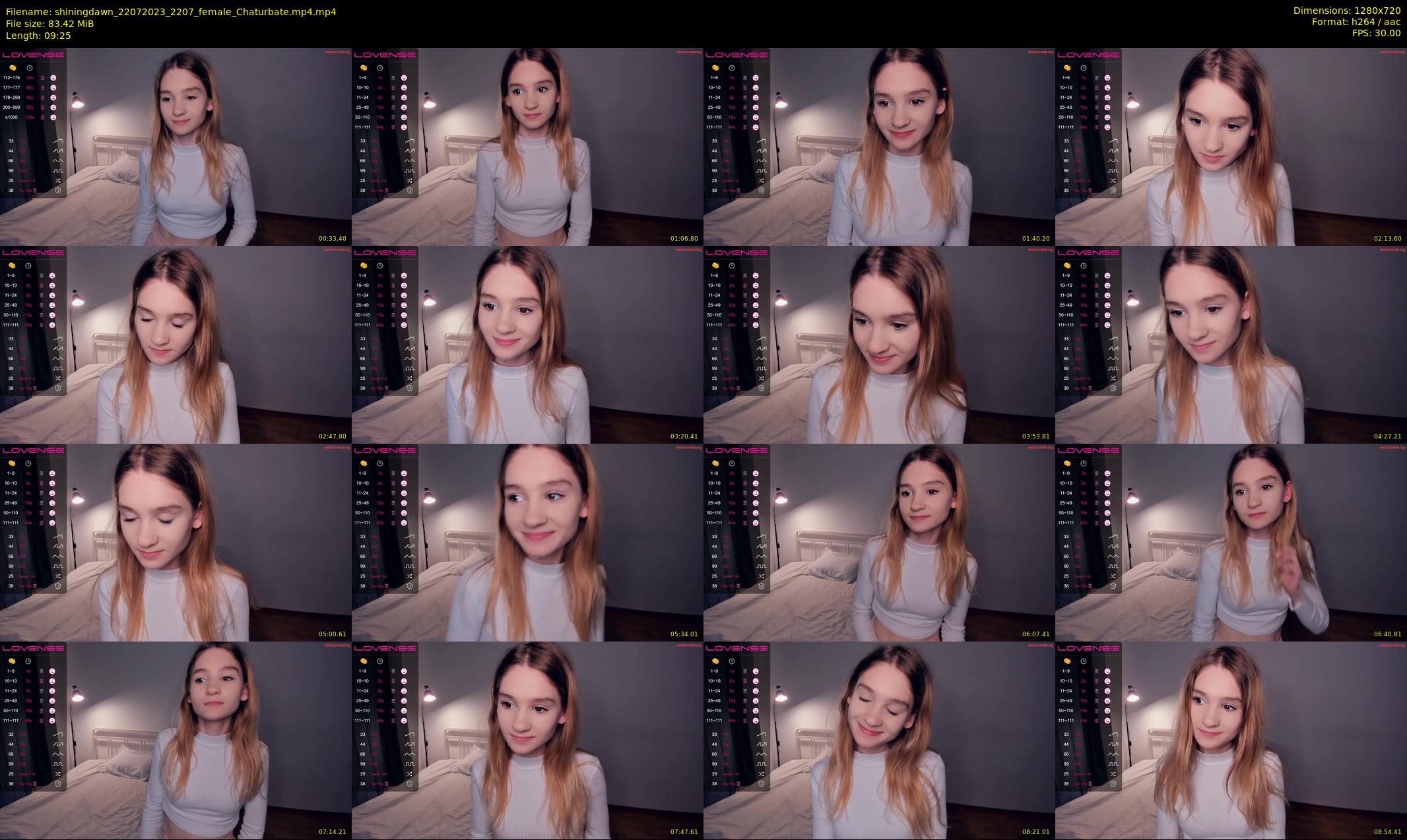 shiningdawn — 10 minute Chaturbate female cam show recording, 720p, Jul 22, 2023